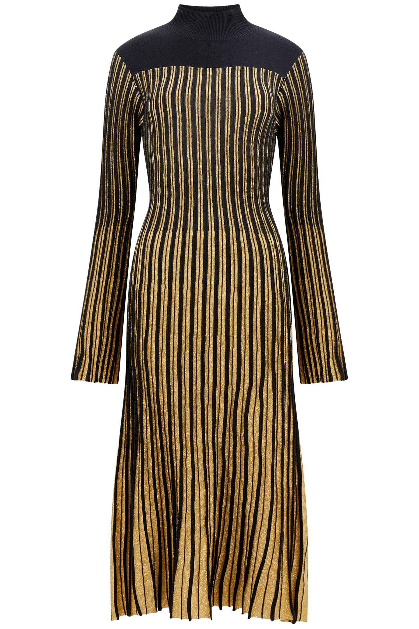 JOURNEE MARI LS DRESS BLACKOUT 3