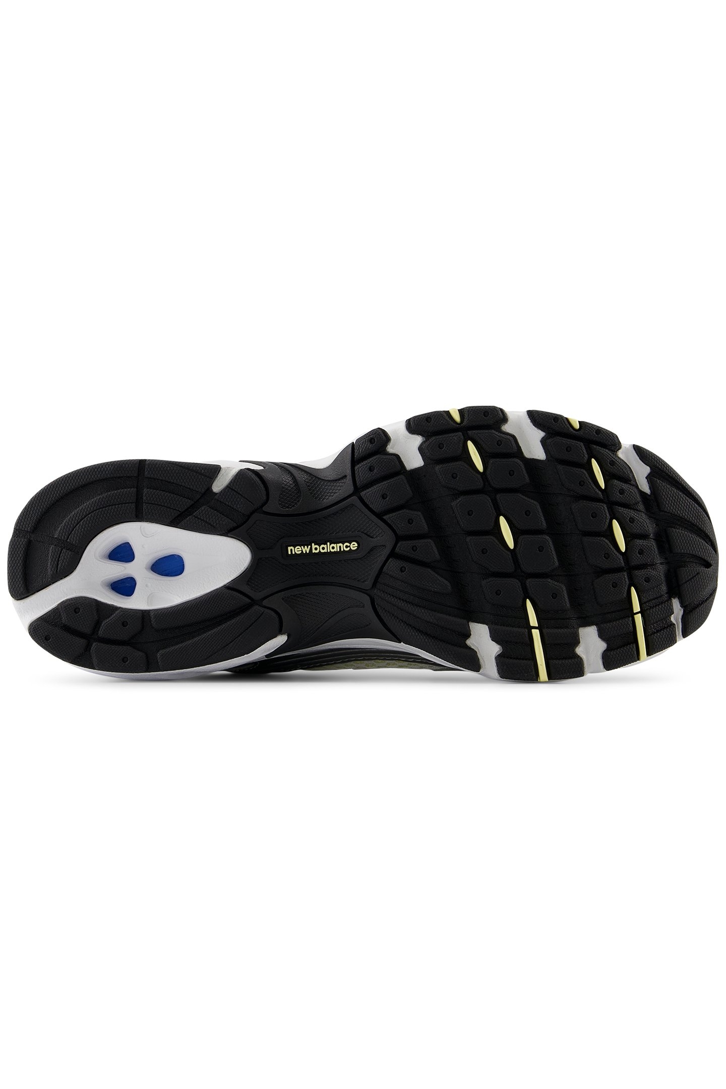 U530ADG SNEAKERS IN SILVER METALLIC & YELLOW 5