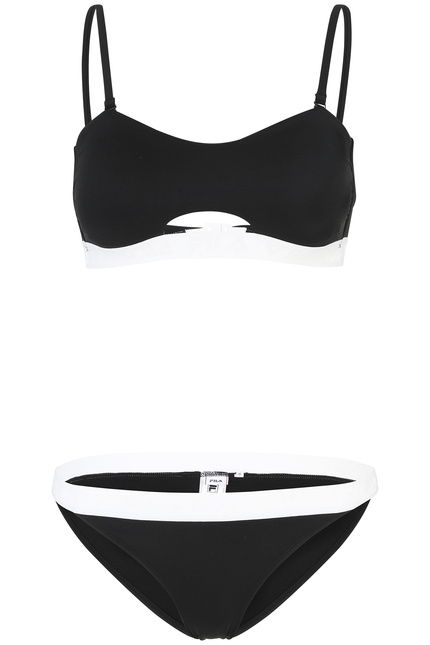 SANMING BANDEAU BIKINI BLACK 4