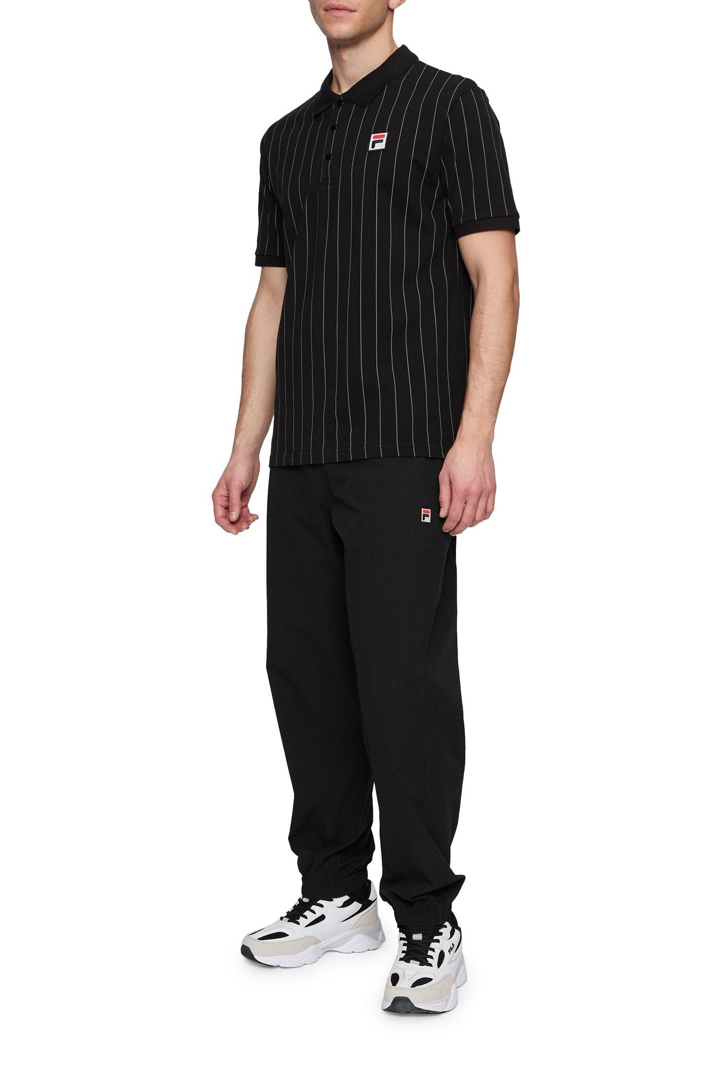 LAVONCOURT LOOSE WARM UP PANTS BLACK 3