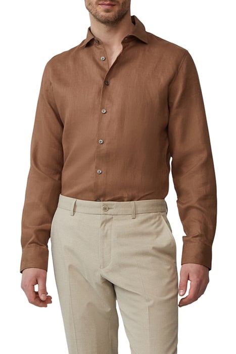 S.OLIVER SHIRTS BROWN 1
