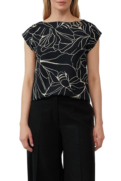 S.OLIVER T-SHIRTS BLACK 1