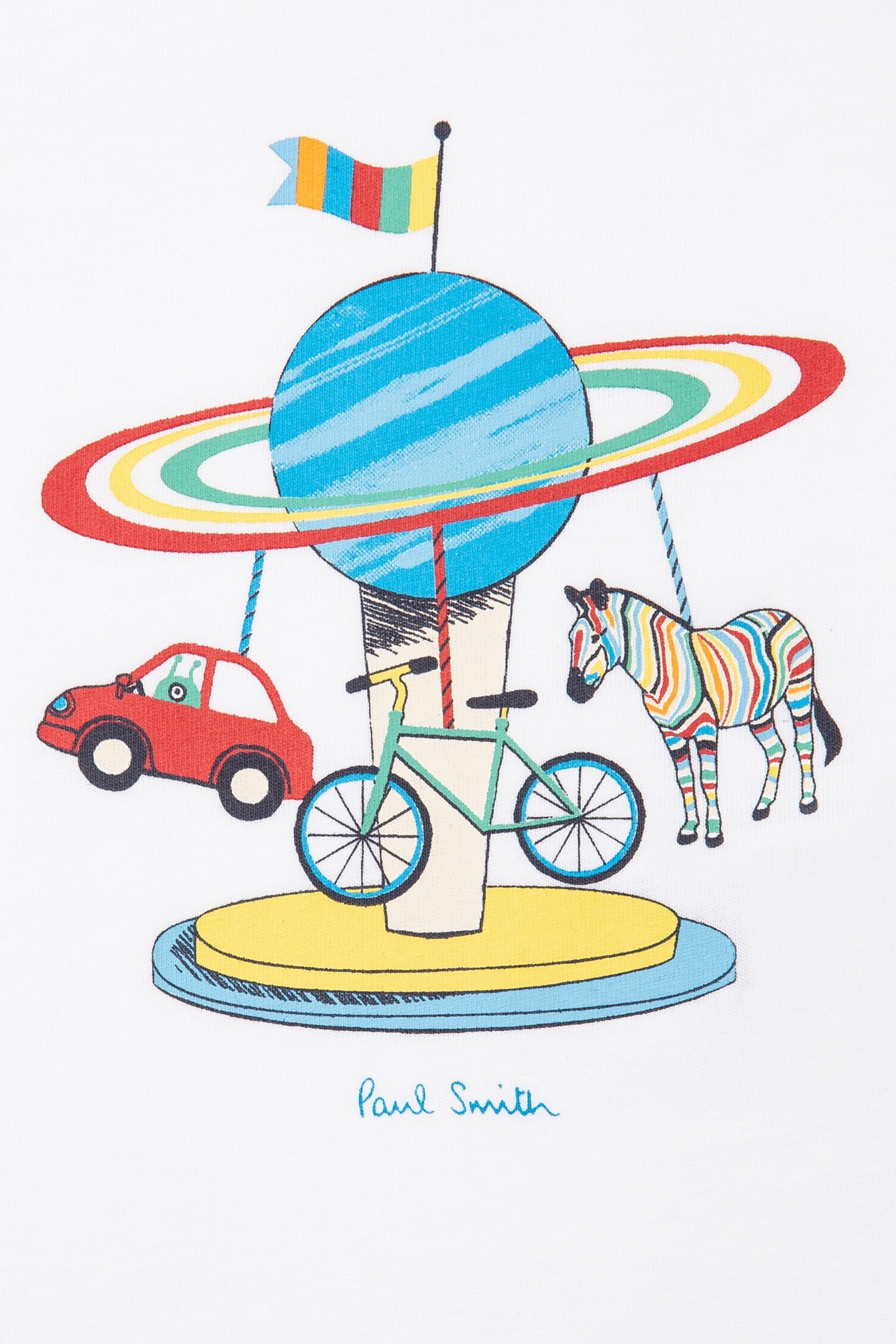 CANEL WHITE ORGANIC COTTON ZEBRA 4