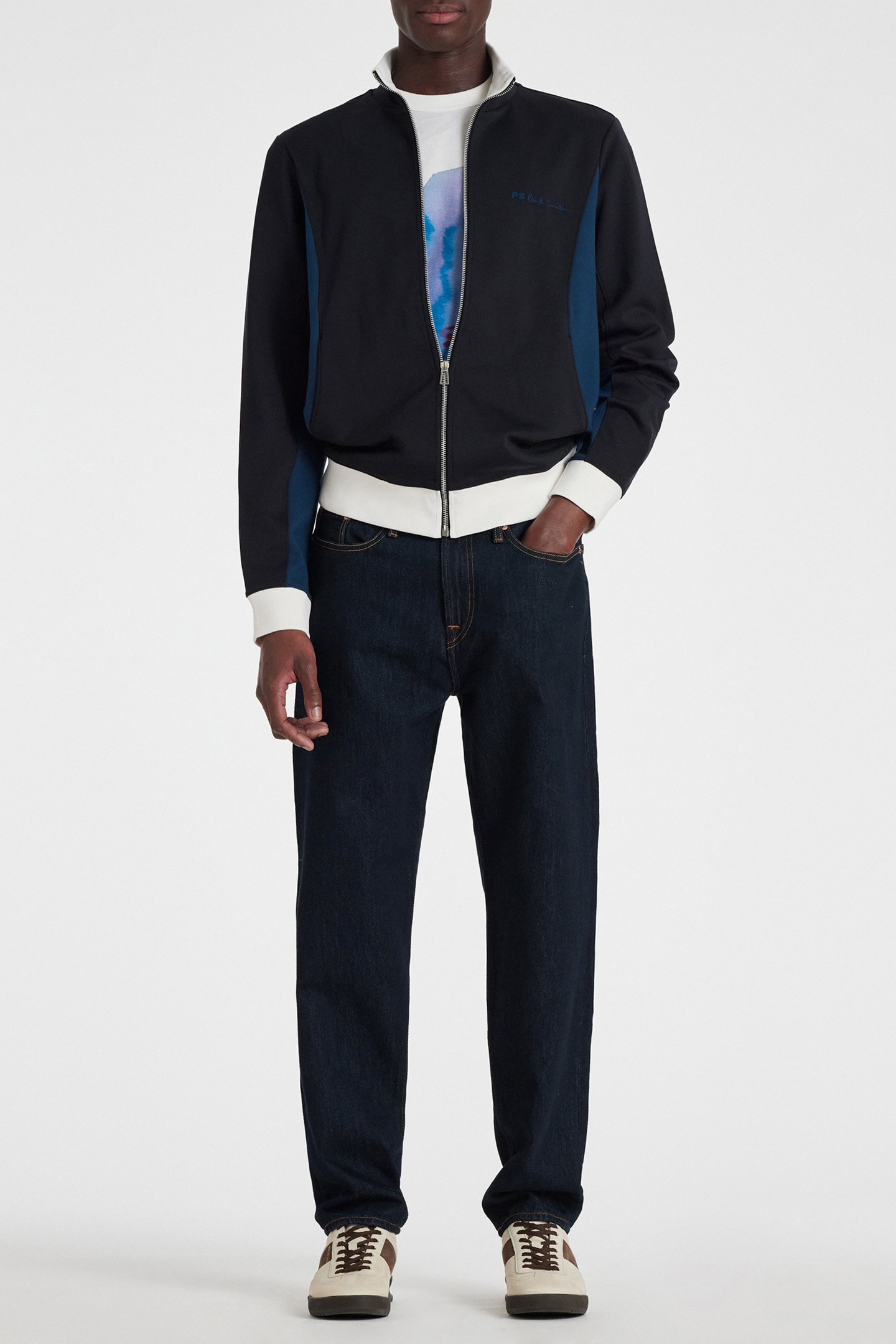 TAPERED FIT JEAN RINSE WASH 3