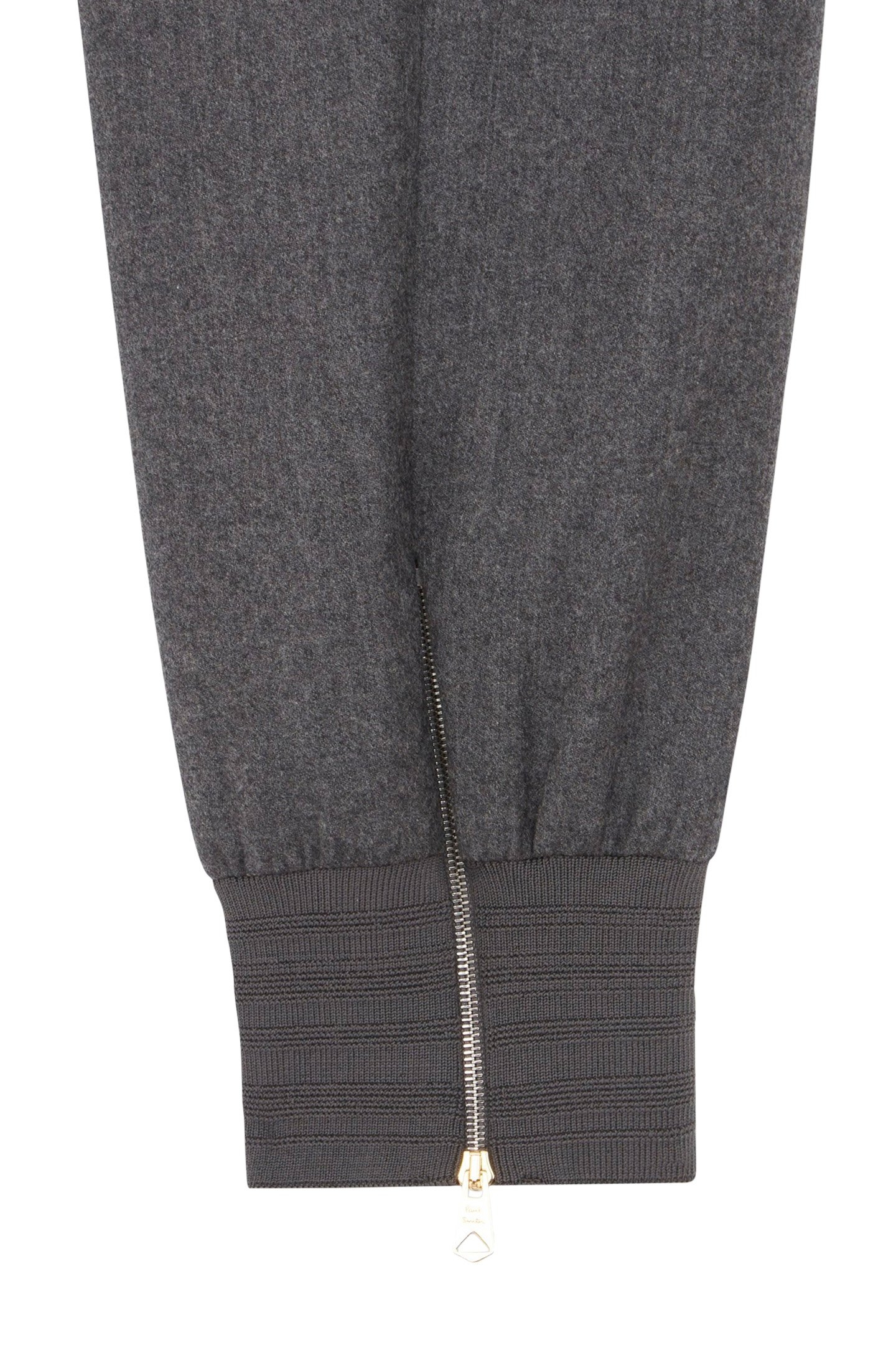 MENS DRAWCORD TROUSER GREY MELANGE 3