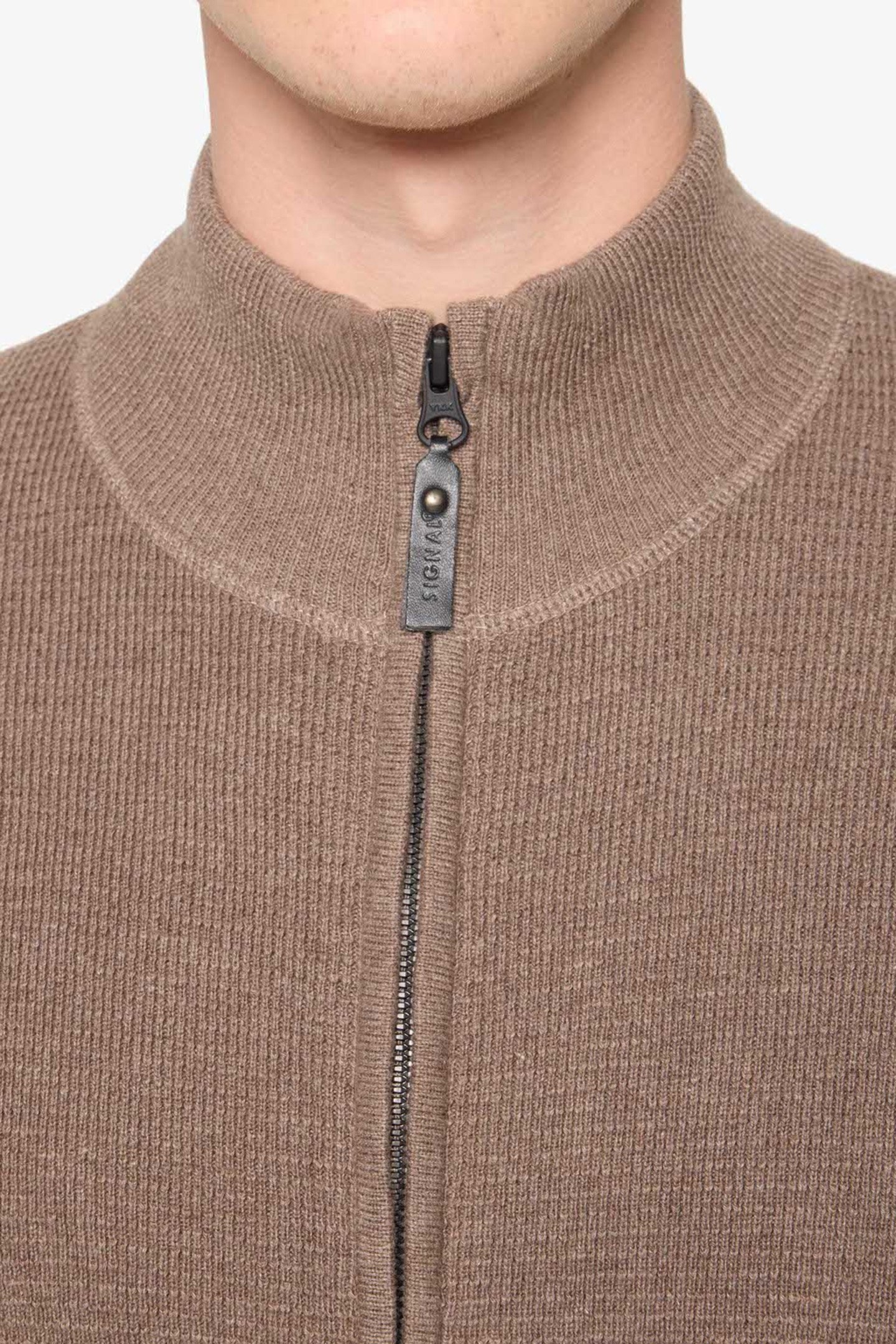 CONNORSI STRUCTURE CARDIGAN+ OAK MELANGE 6