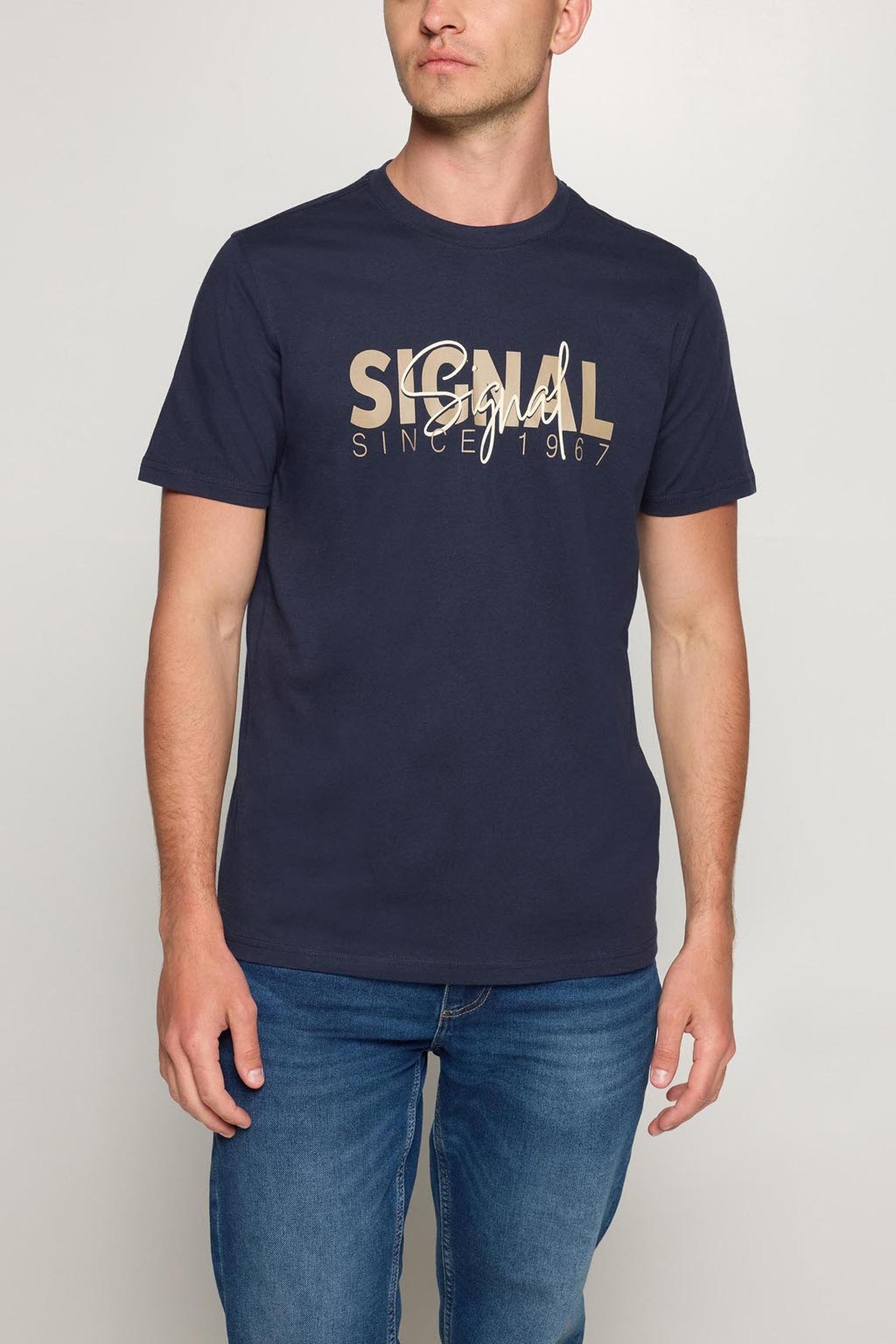 OWENSI PRINT TEE + DEEP MARINE 1