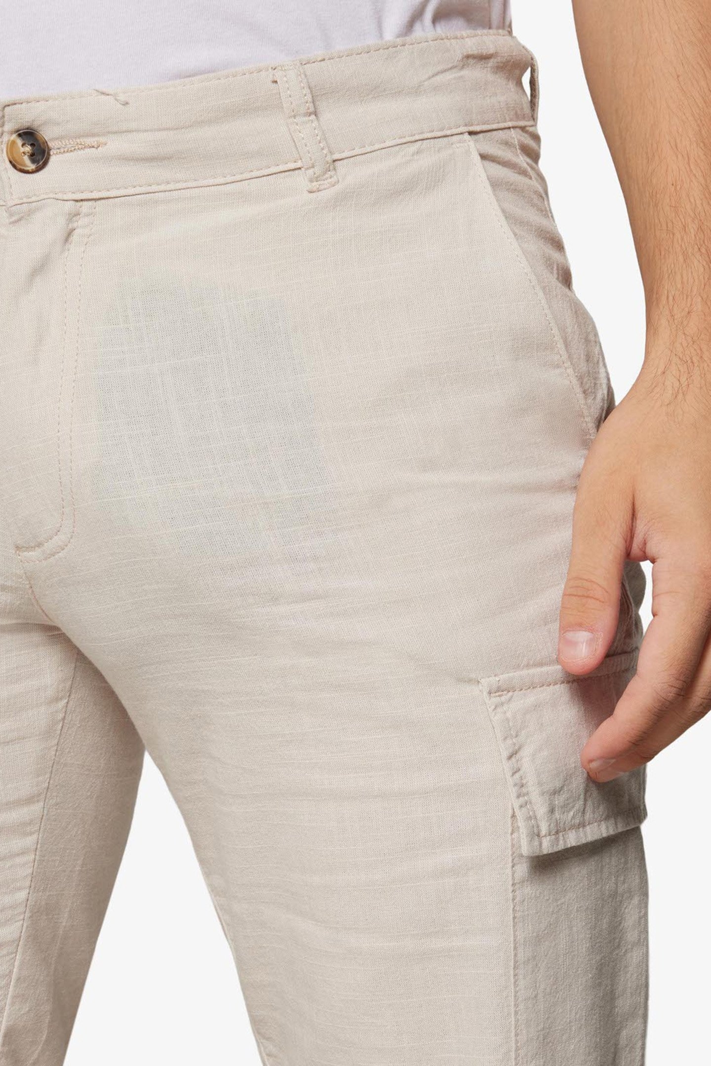 TIMBERSI LINEN LOOK CREAMY 6