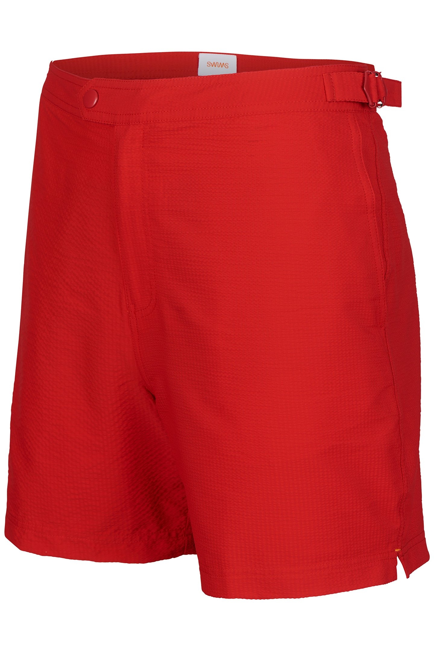 PALOMA SEERSUCKER SWIM SHORT RED 3