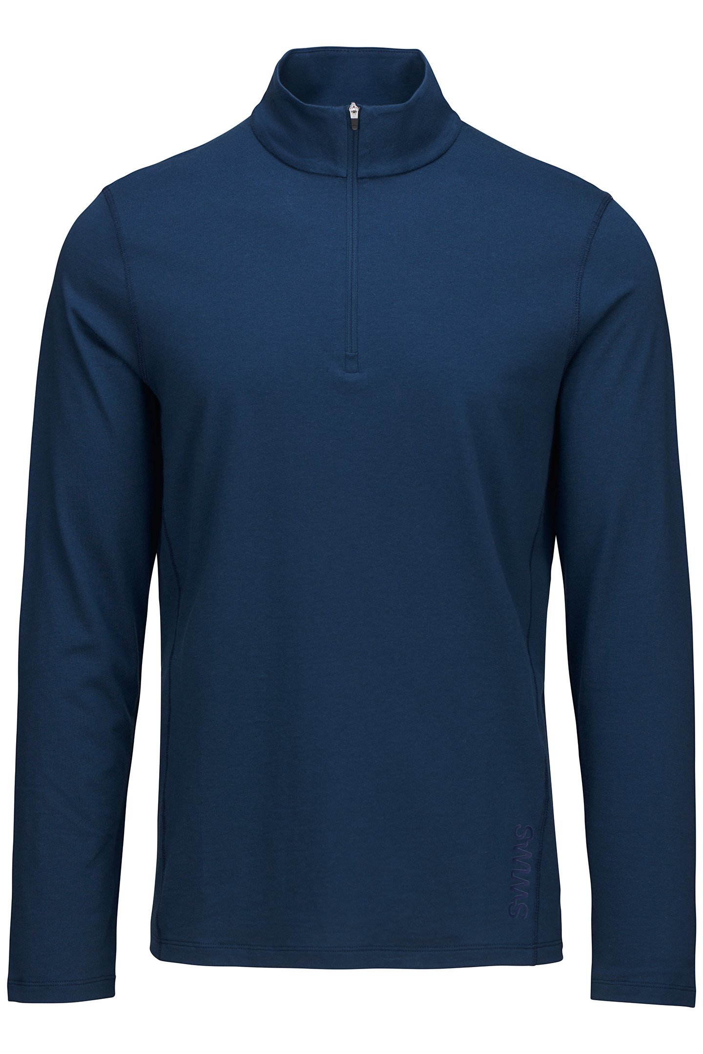 ETNA1/4ZIP LYARING KNIT LAKE BLUE 1