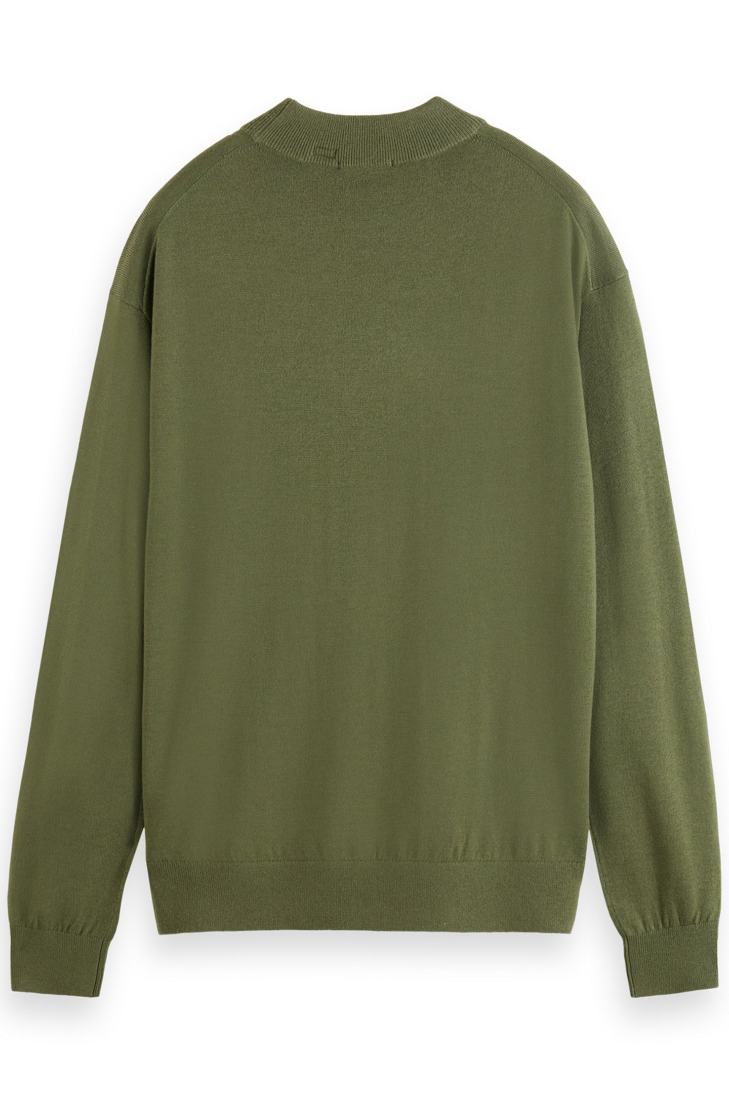 DROPPED SHOULDER MOCK NECK GREEN IVY 2