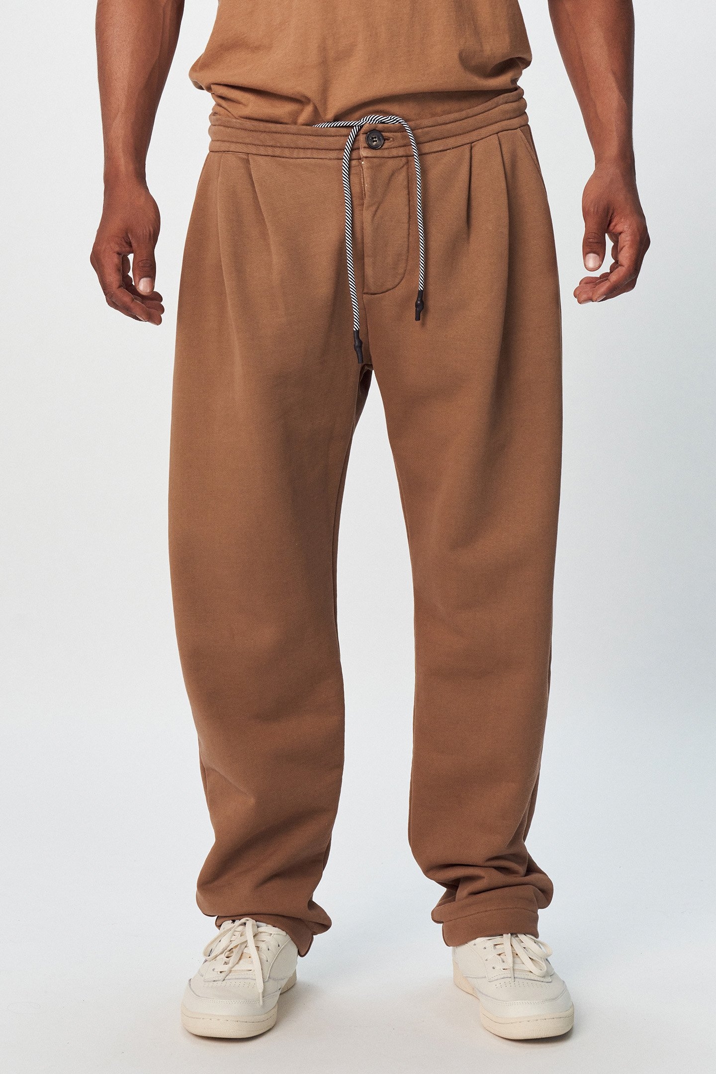 CARTER FLEECE JOGGER CAMEL 1