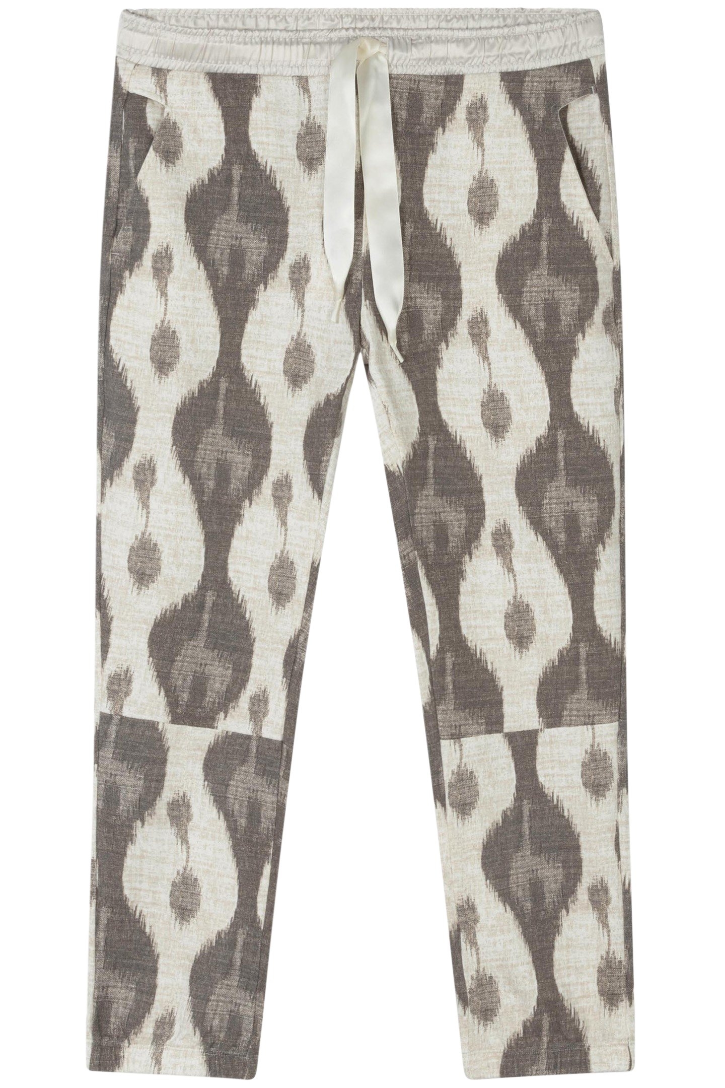 CROPPED JOGGER IKAT ECRU 3