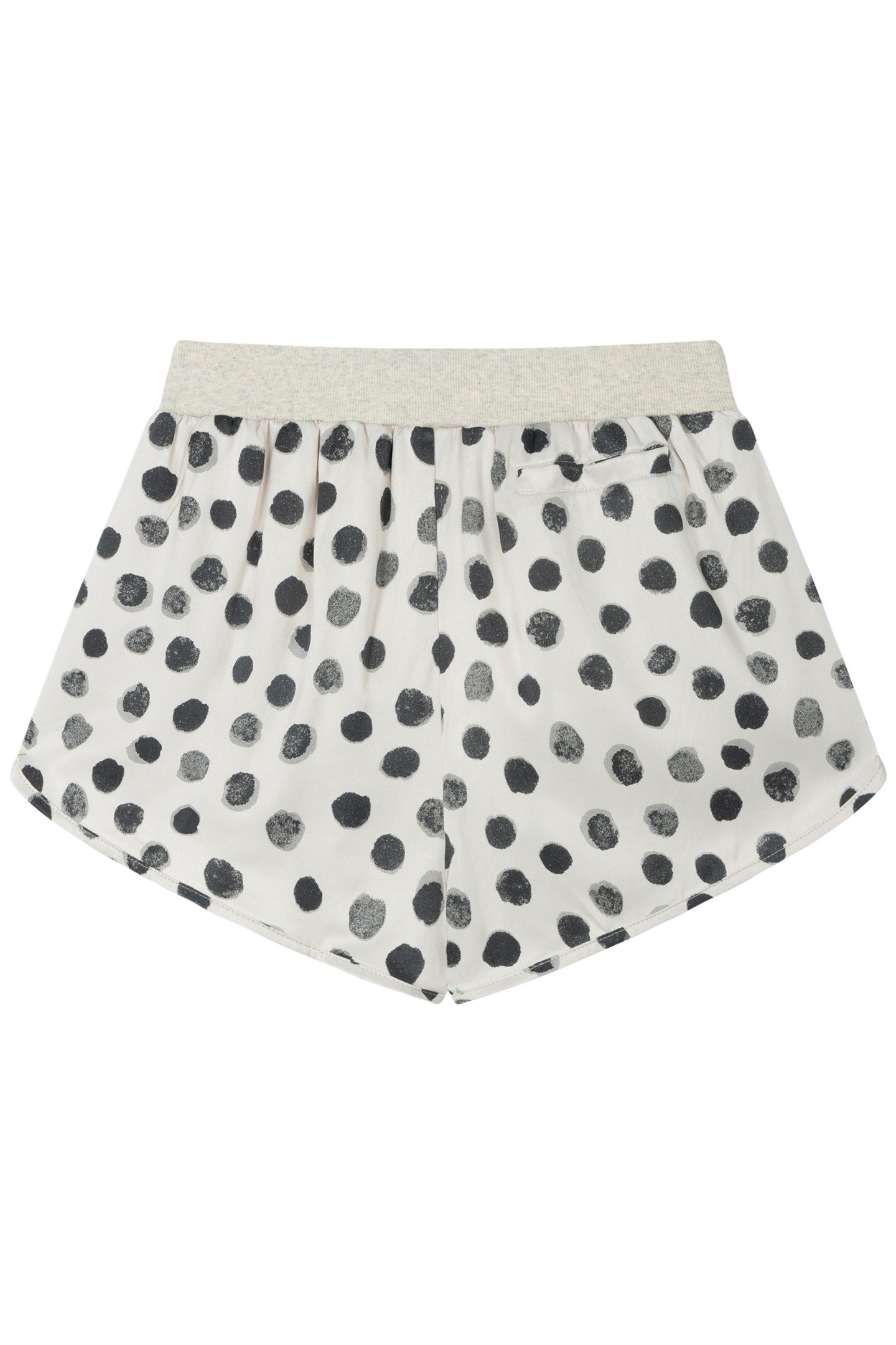 SATIN SHORTS PAINTED DOT LIGHT SAFARI 4