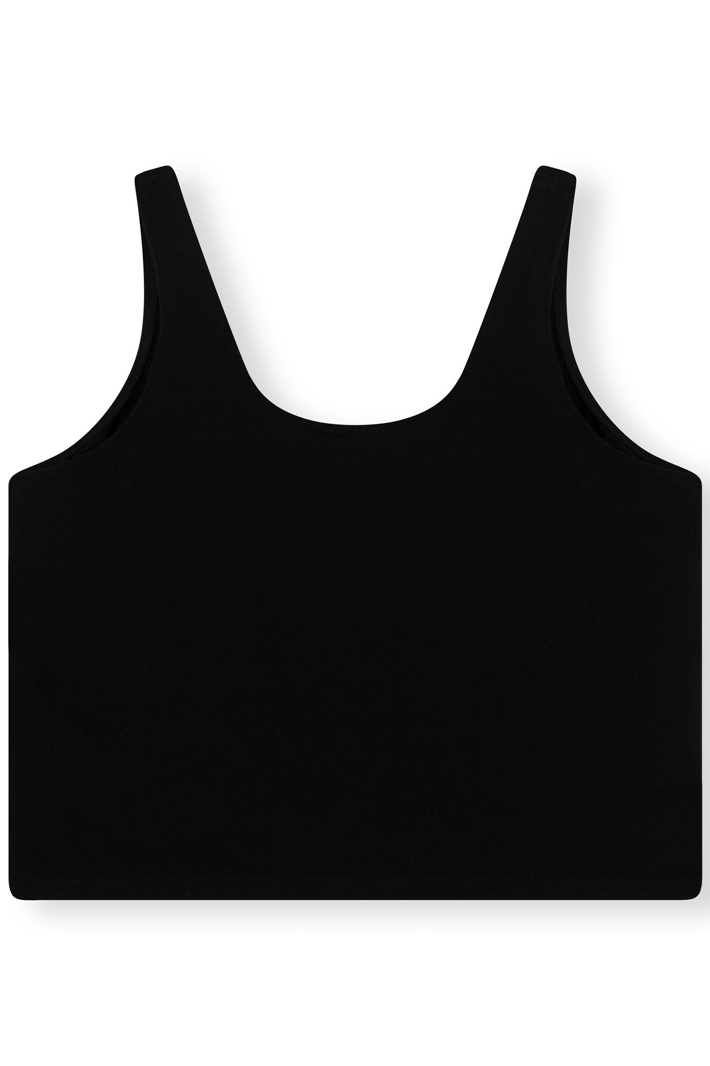 COTTON TANK TOP BLACK 5
