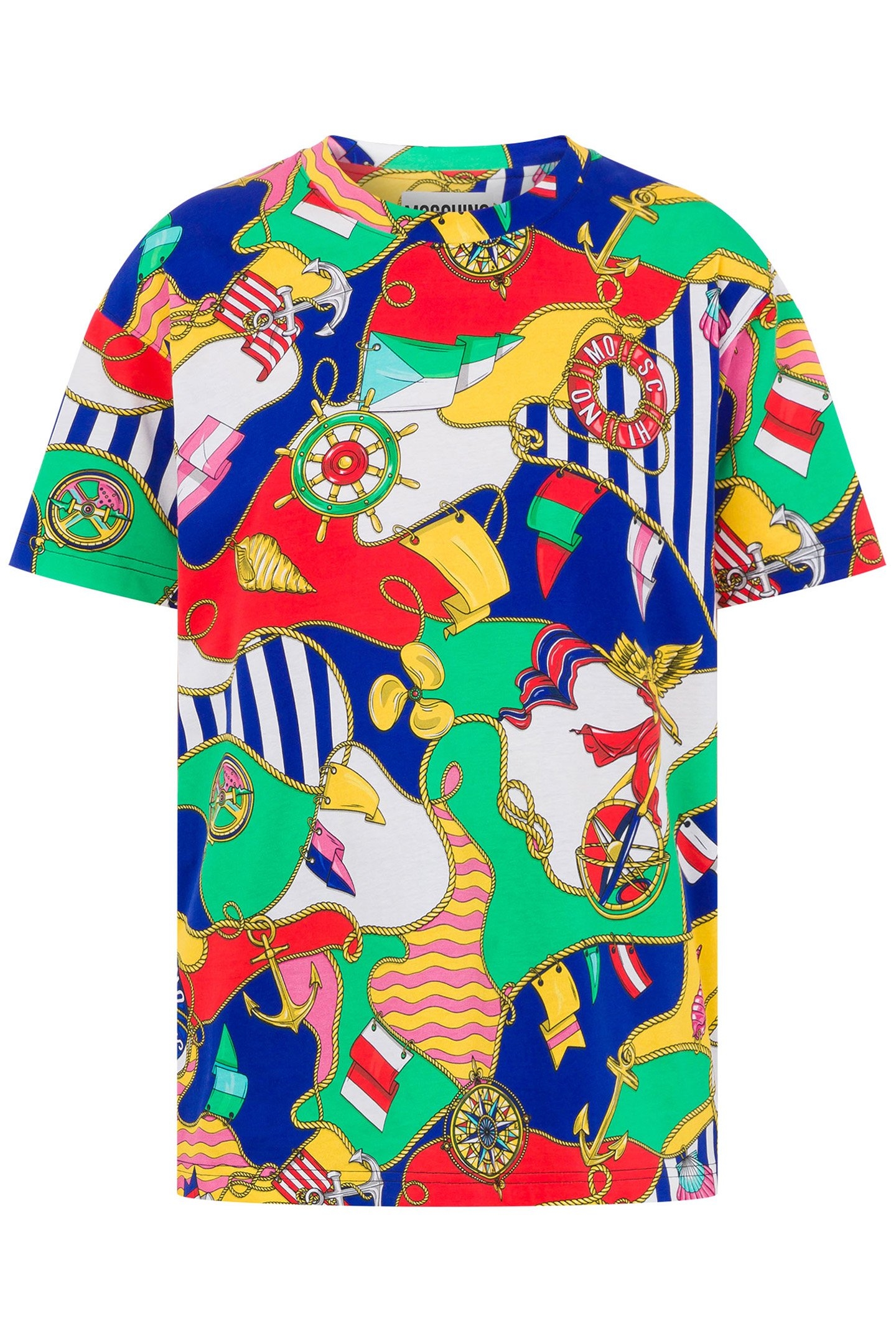 ALLOVER NAUTICAL JERSEY T-SHIRT MULTICOLOR 3