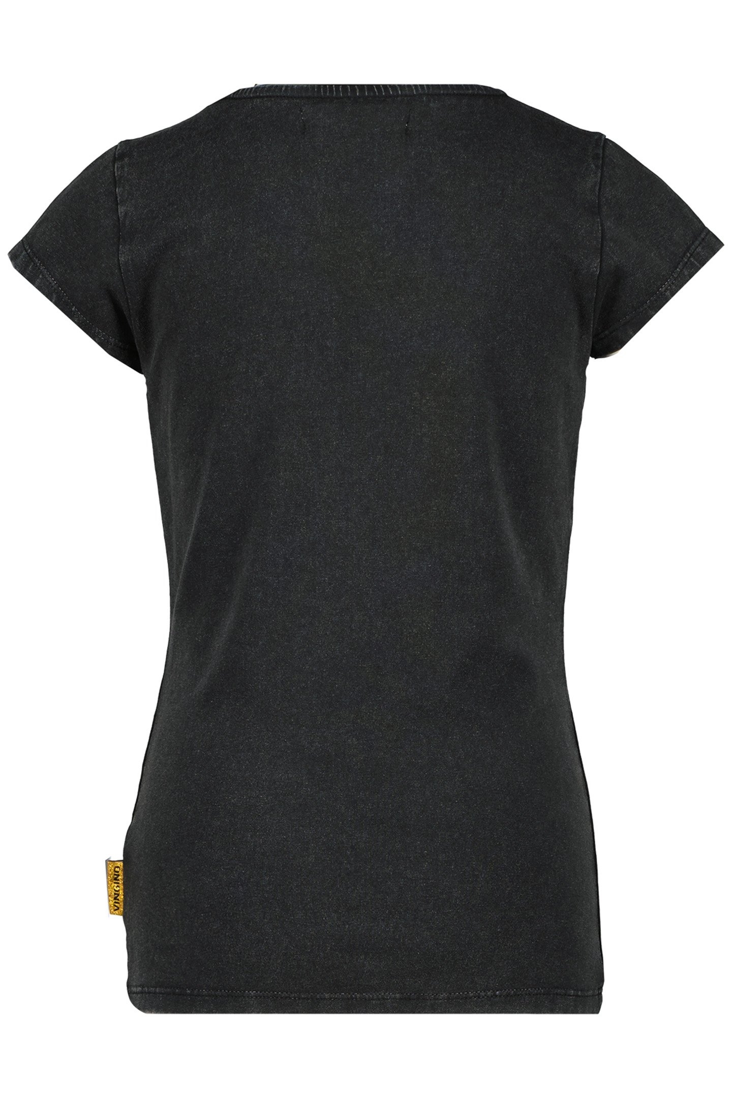 GIRL'S HEBE T-SHIRT BLACK VINTAGE 2