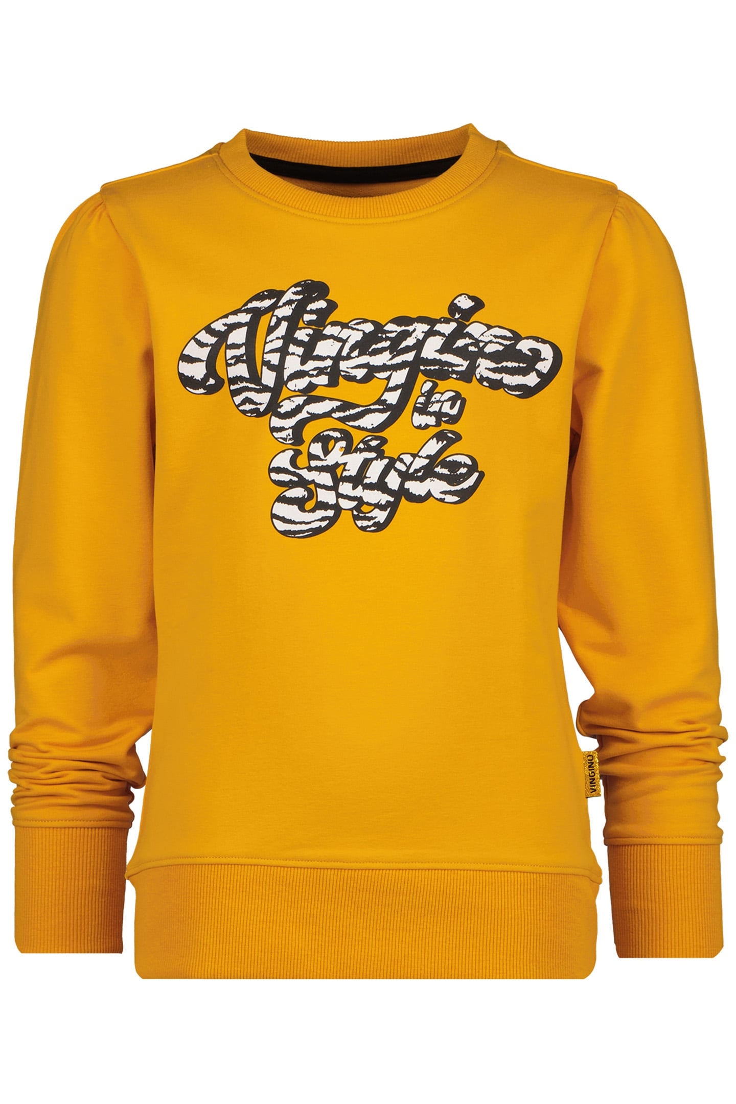 GIRL'S NOVA SWEATER OCHRE YELLOW 1