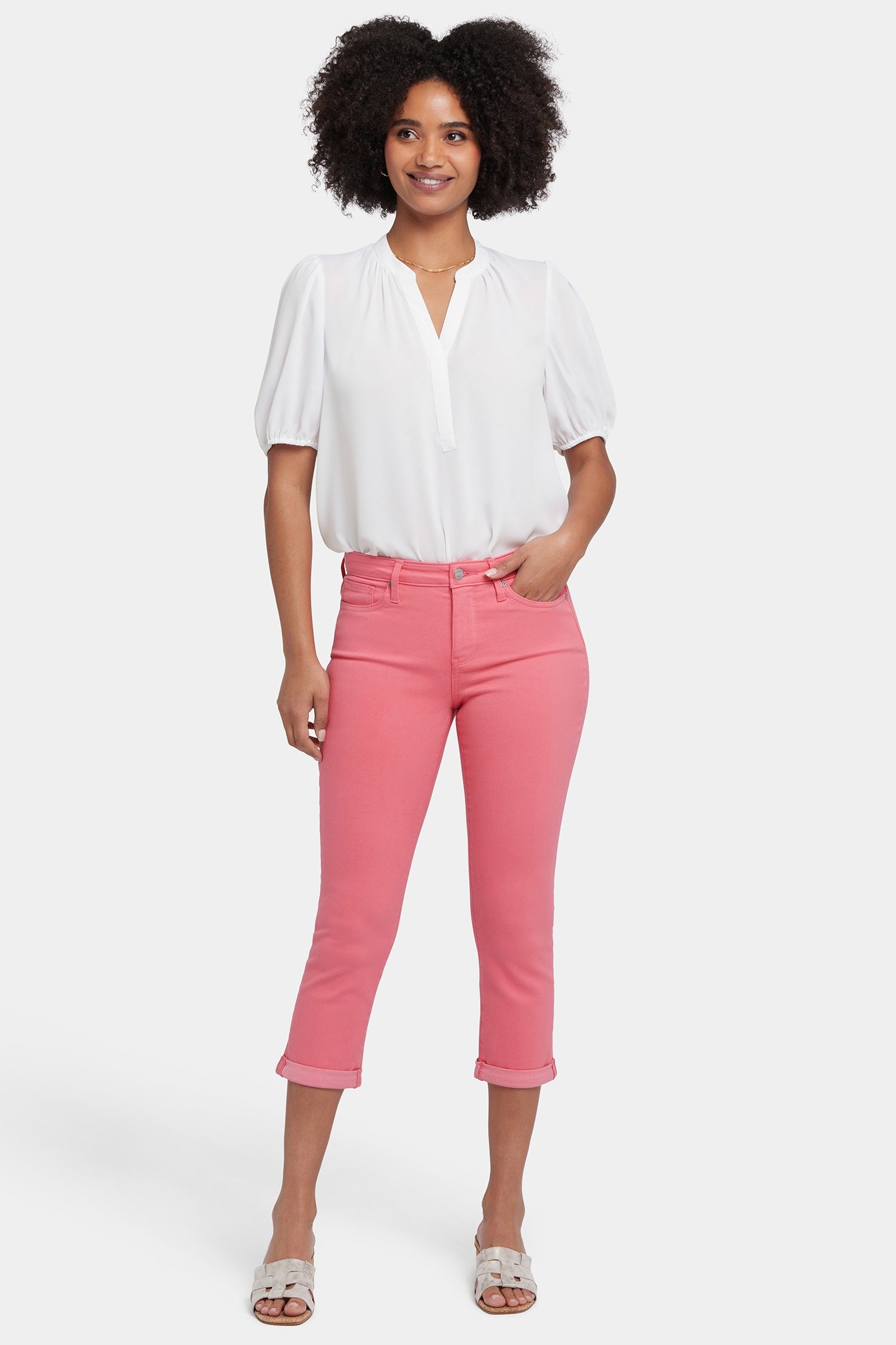 CHLOE CAPRI SPICED CORAL 1