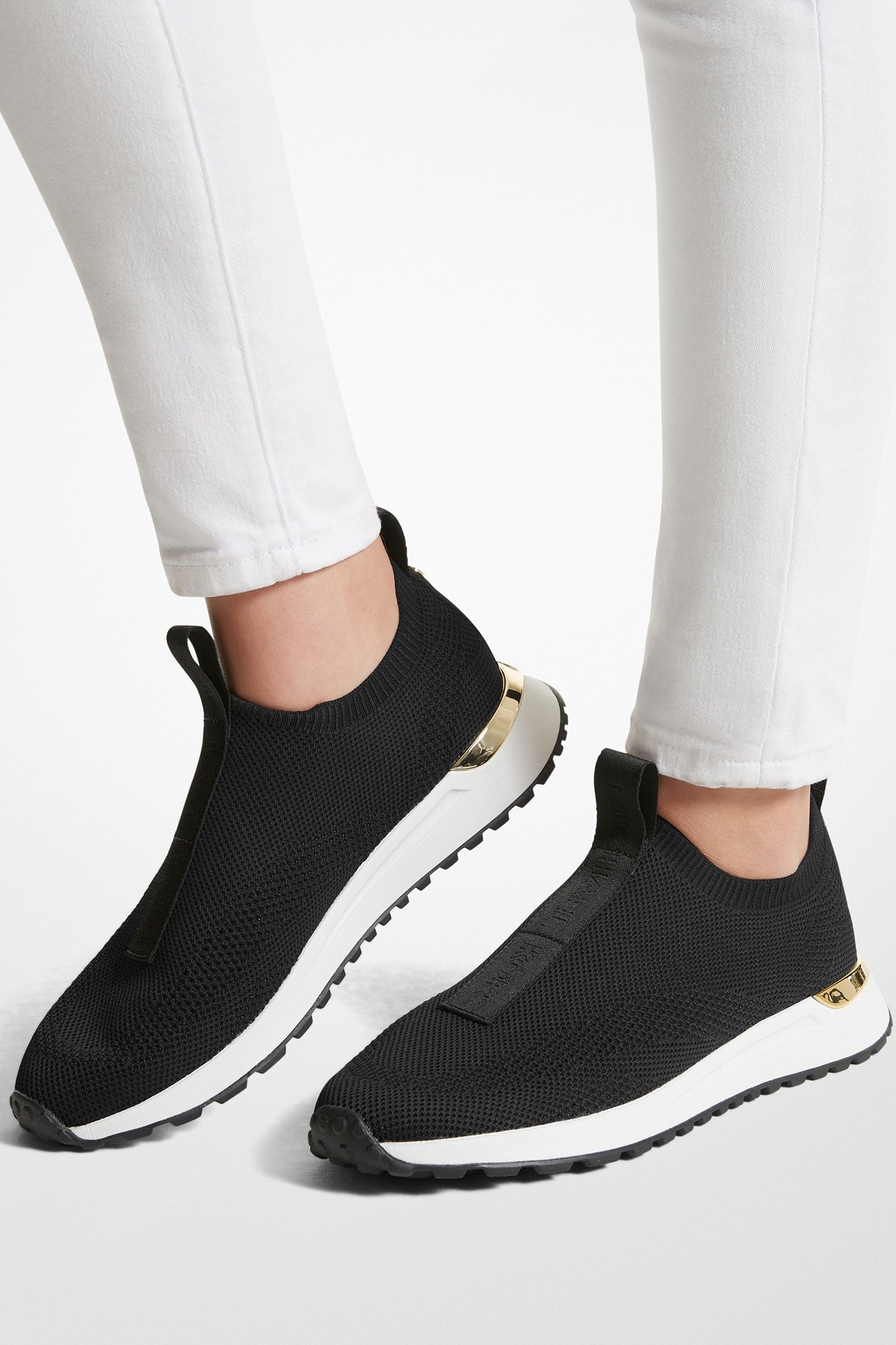 BODIE SLIP ON TRAINER IN BLACK 2