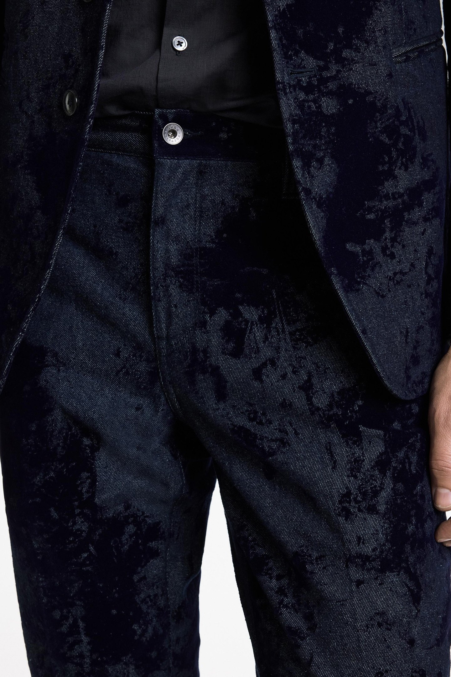 MOTOR CITY FIT - ZIP FLY LOW RISE SLIM F INK BLUE 3