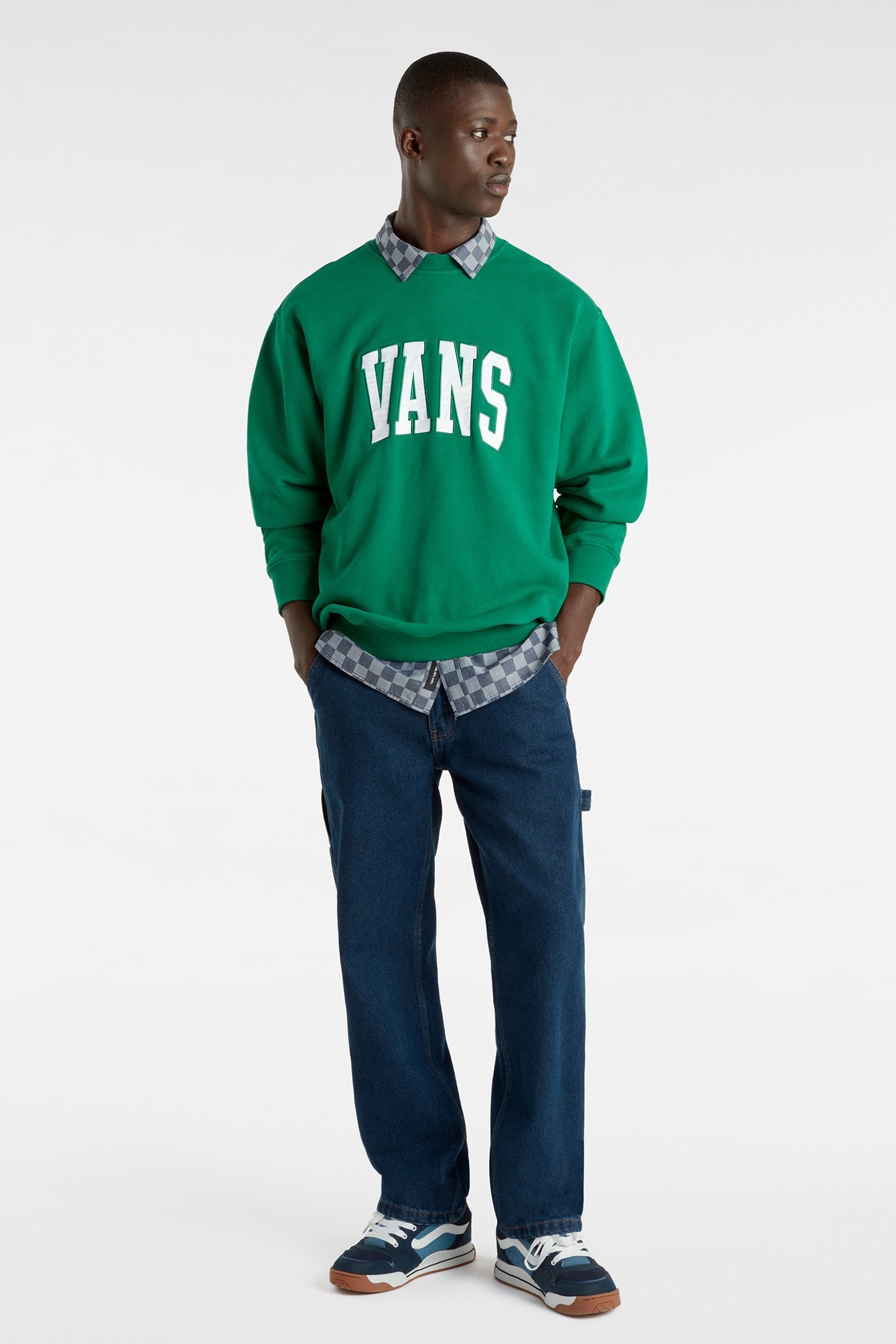 ORIGINAL STANDARDS VARSITY LOOSE CREW VERDANT GREEN 3