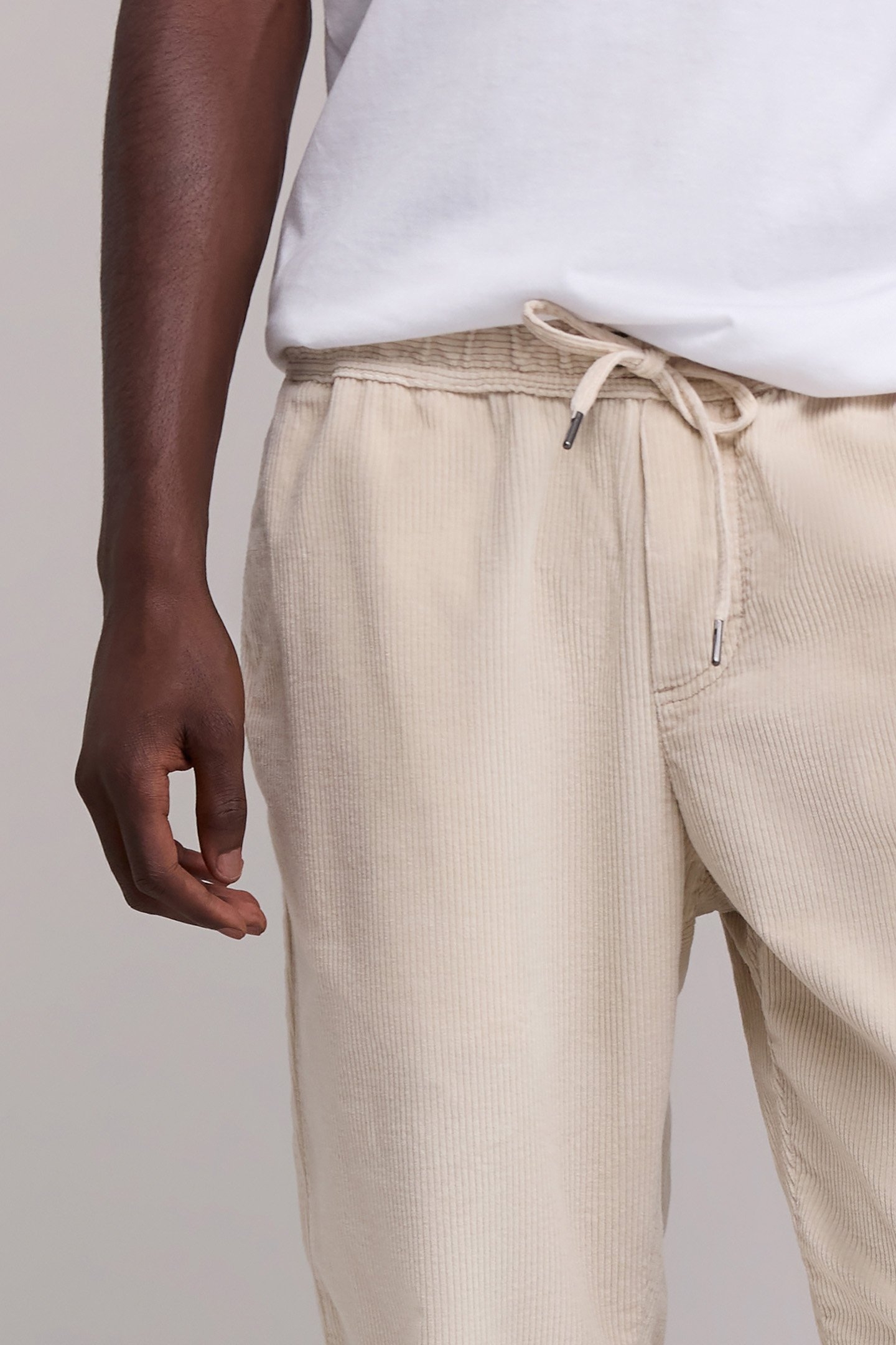 COMFORT BEIGE CORDUROY PANT 5