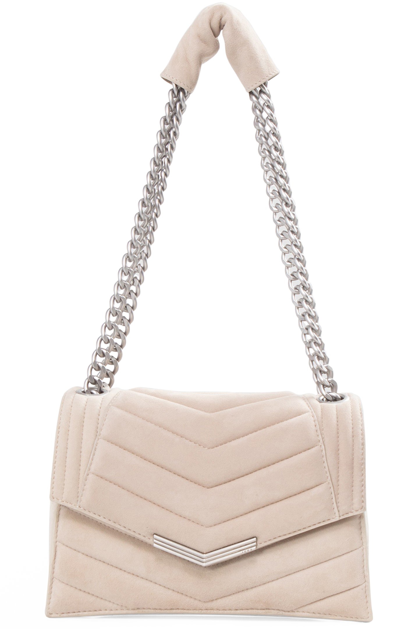 THE 1. BAG SEASONALS – CHALK QUILTED LEATHER M BAG 3