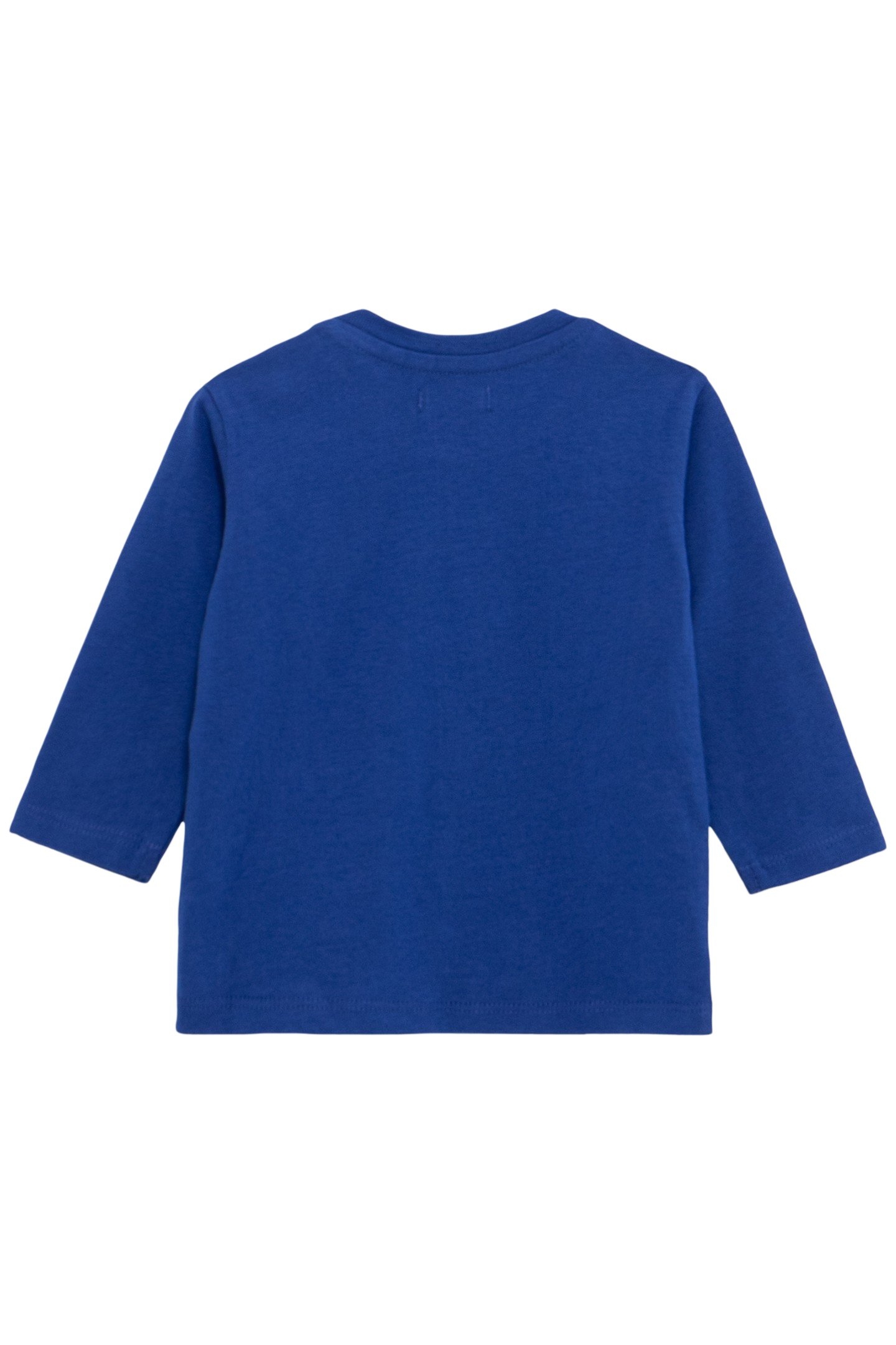 BABY BOY LENTICULAR BLUE ORGANIC COTTON T-SHIRT 2