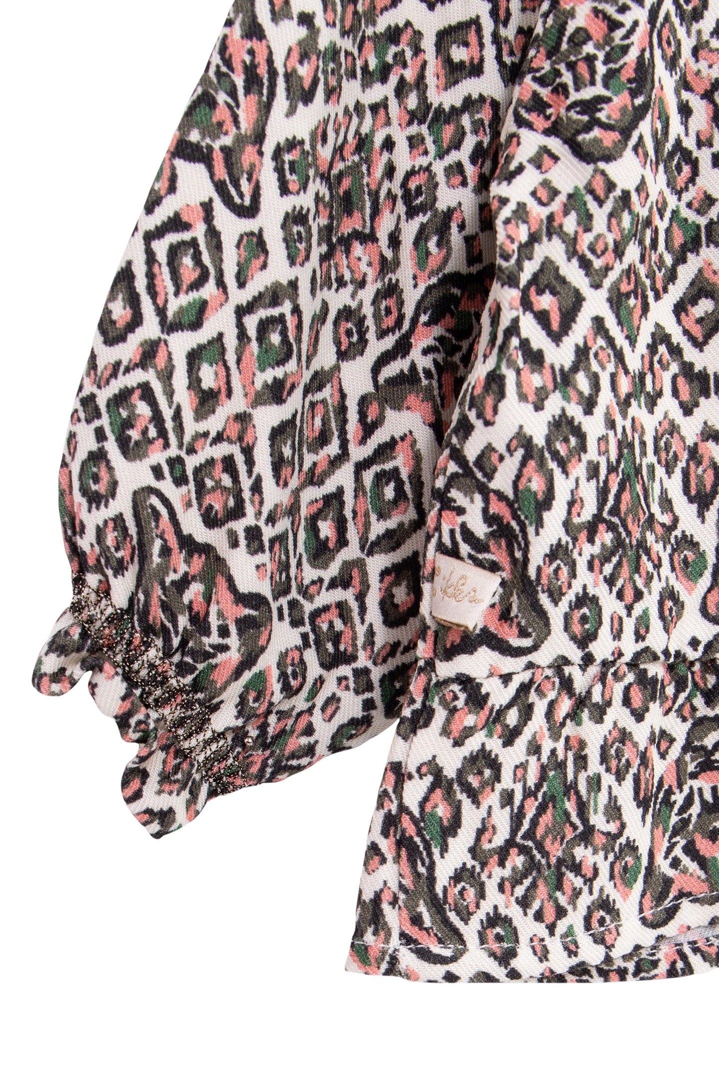 ECRU BLOUSE LENZING™ ECOVERO™ ETHNIC BABY GIRL 4