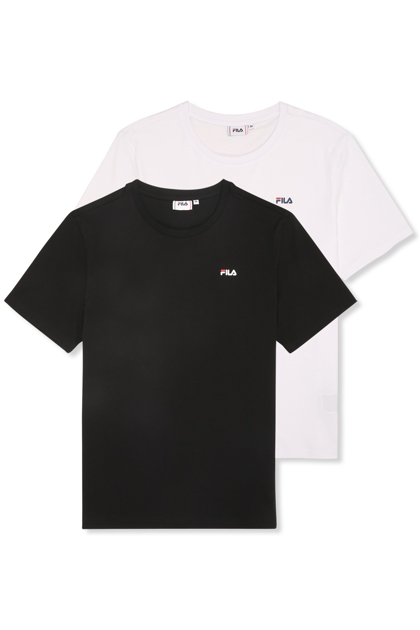 BROD TEE DOUBLE PACK BRIGHTWHITE-BLACKBEAUTY 1