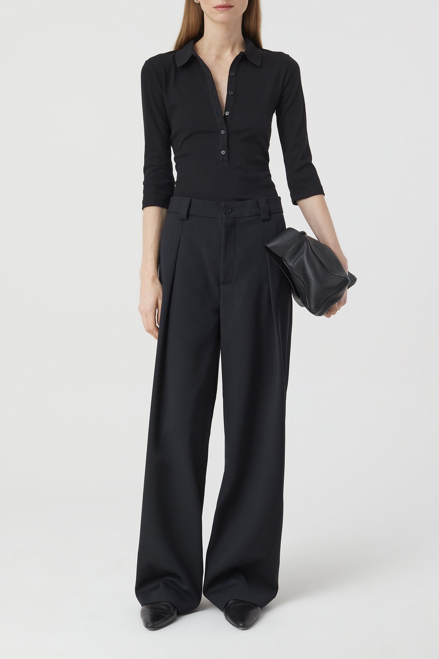 POLO SHORT SLEEVE T-SHIRTS BLACK 3