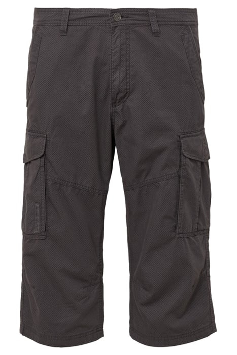 S.OLIVER SHORTS GREY/BLACK 3