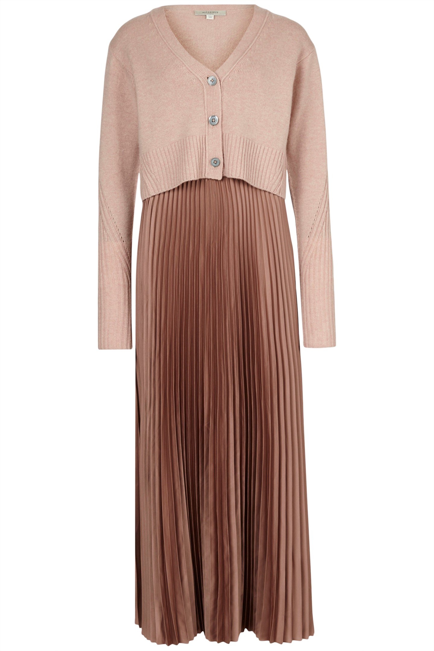 ANDREA DRESS ROSE PINK/PINK 1