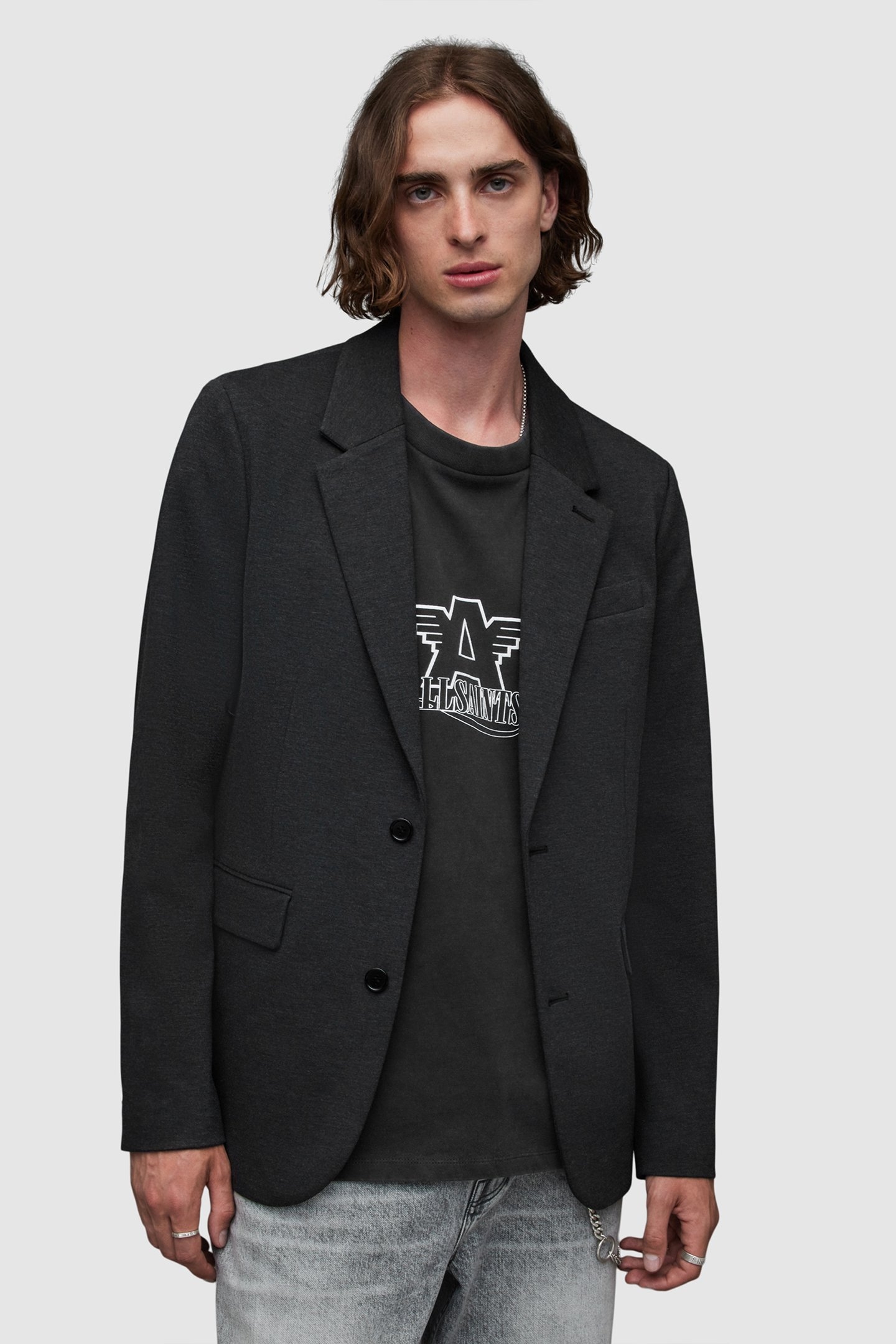 HELM BLAZER CHARCOAL MARL 1