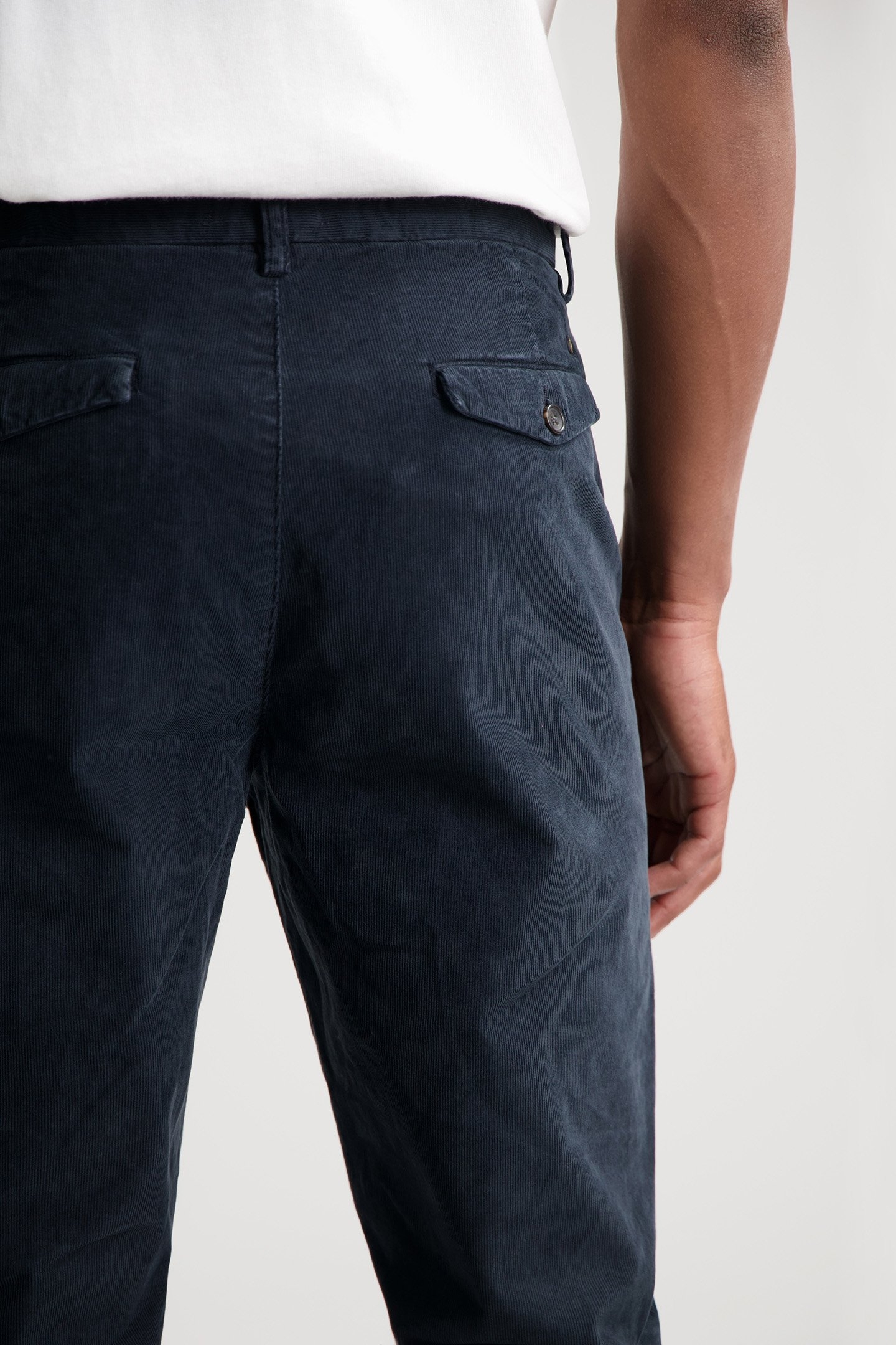 DS_LANCASTER RIBCORD CHINO DK. NAVY 7