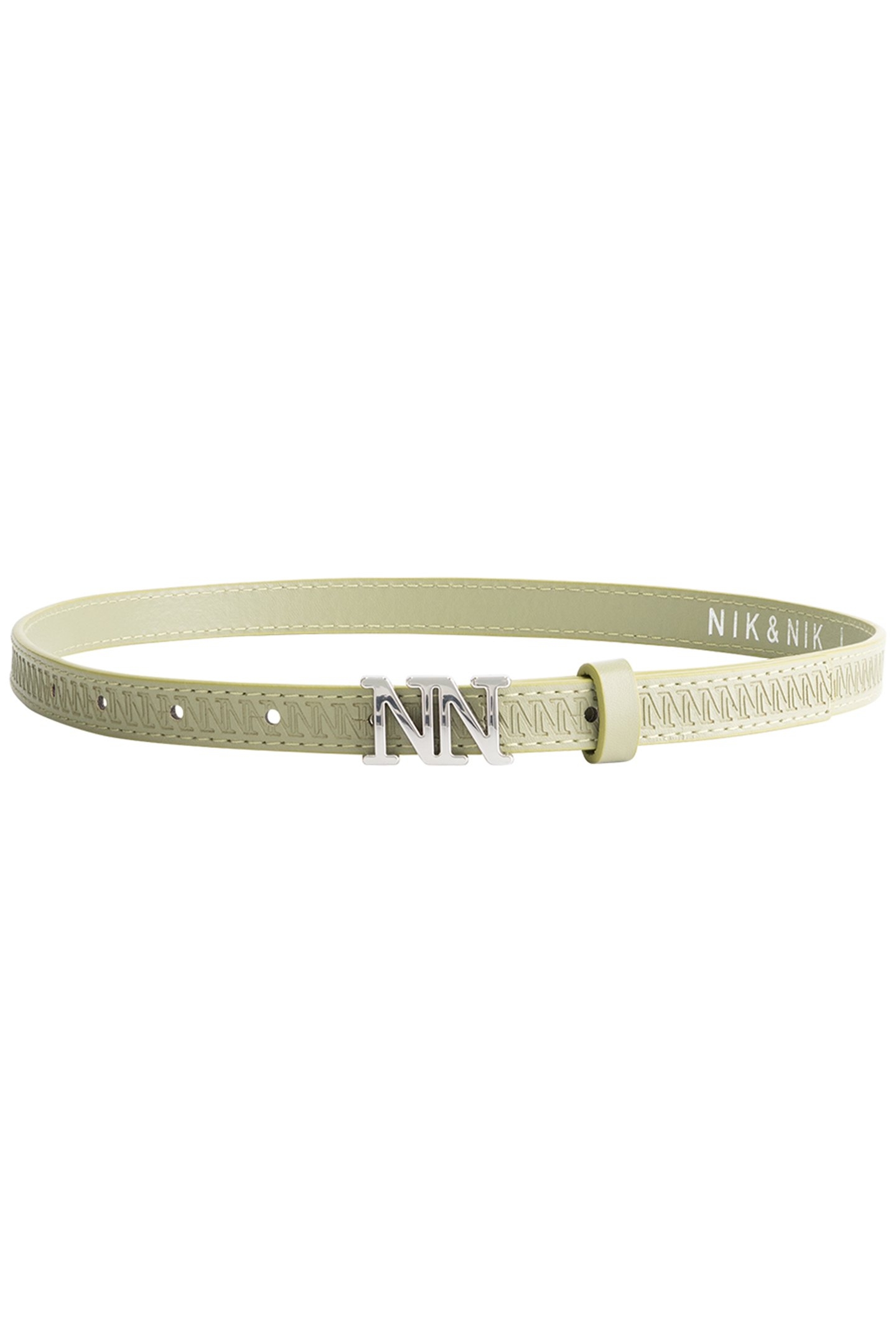 DENNI BELT CROCODILE GREEN 1