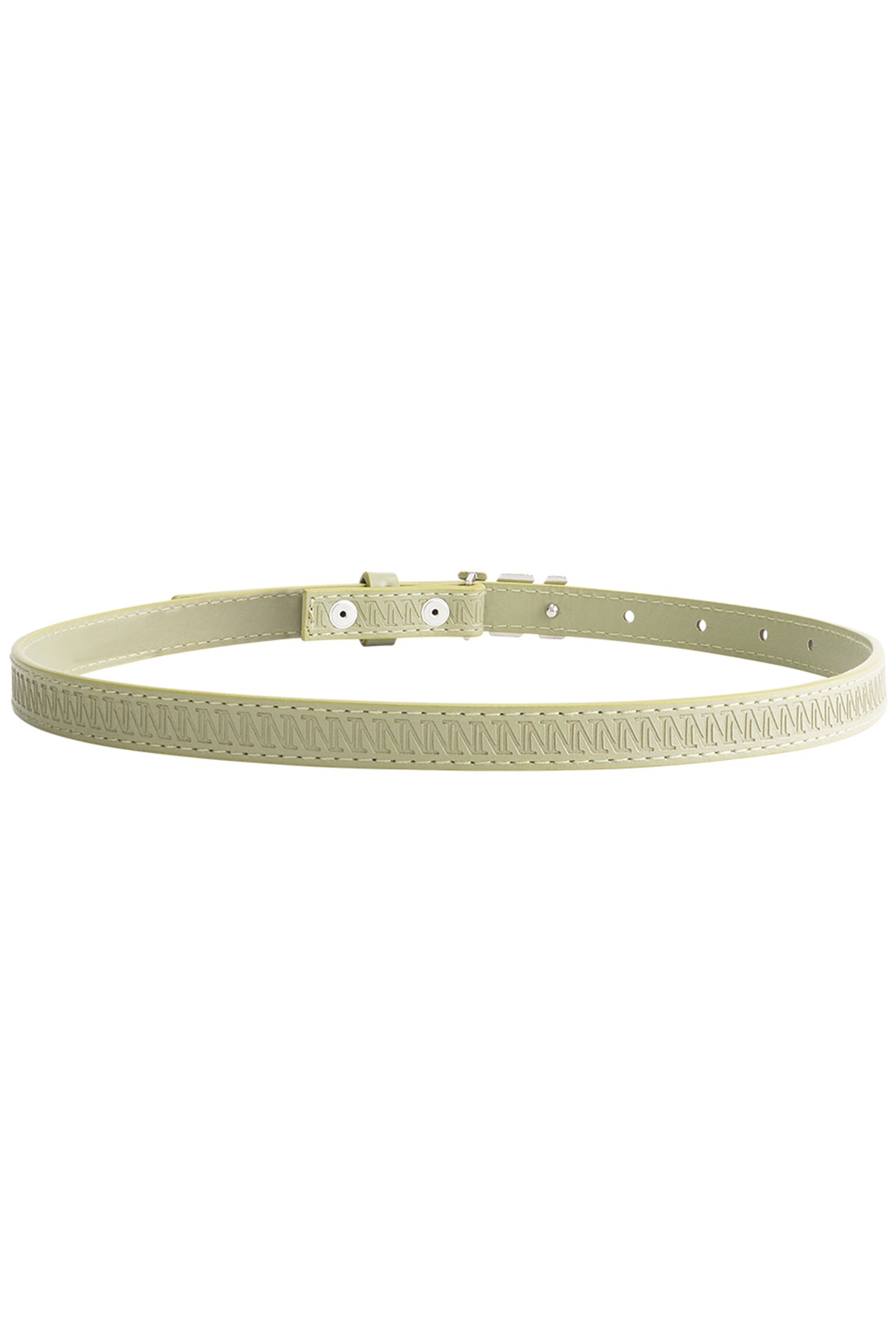 DENNI BELT CROCODILE GREEN 2