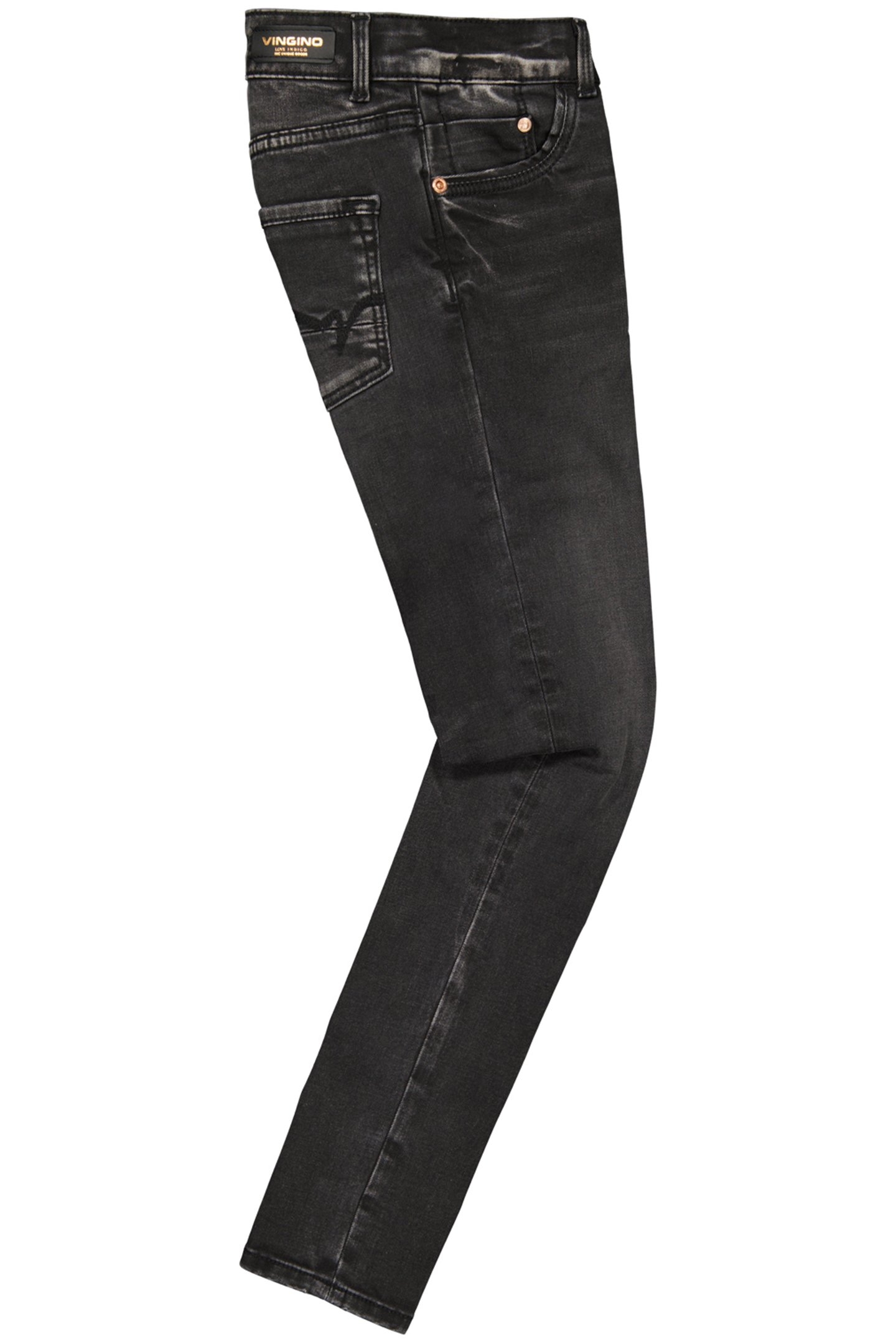 GIRL'S BERNICE JEANS BLACK VINTAGE 3