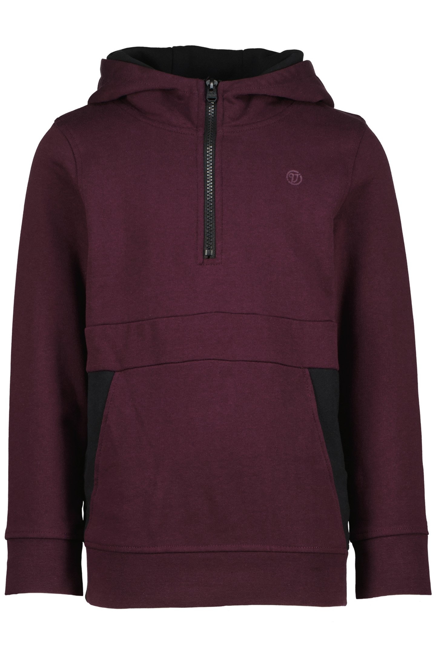 BOY'S NILO SWEATER AUBERGINE RED 1