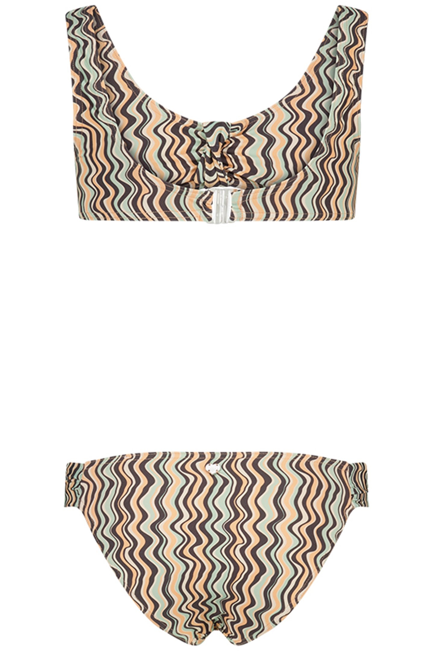 LIZA BIKINI JR GREEN/ORANGE 2