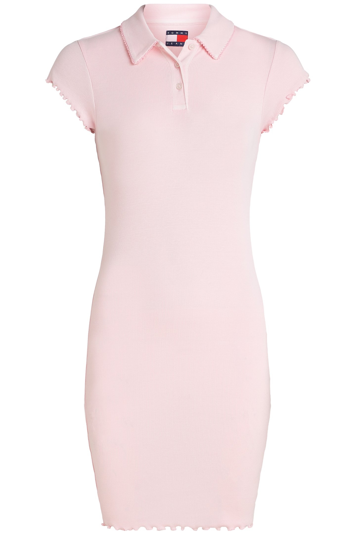 TJW GMD RIB POLO SS PRECIOUS PINK 4