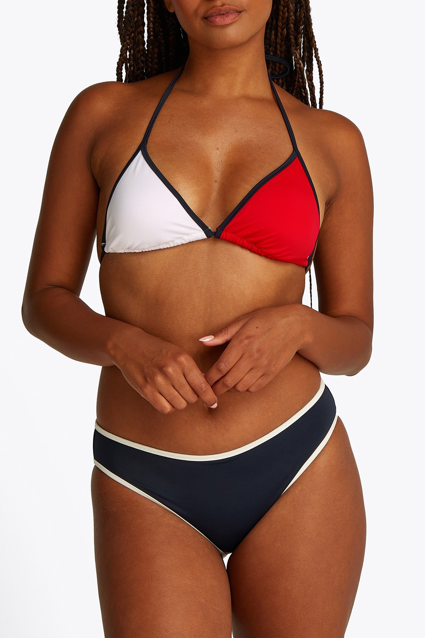 TRIANGLE RP BEACHWEAR TOP DARK NIGHT NAVY 1