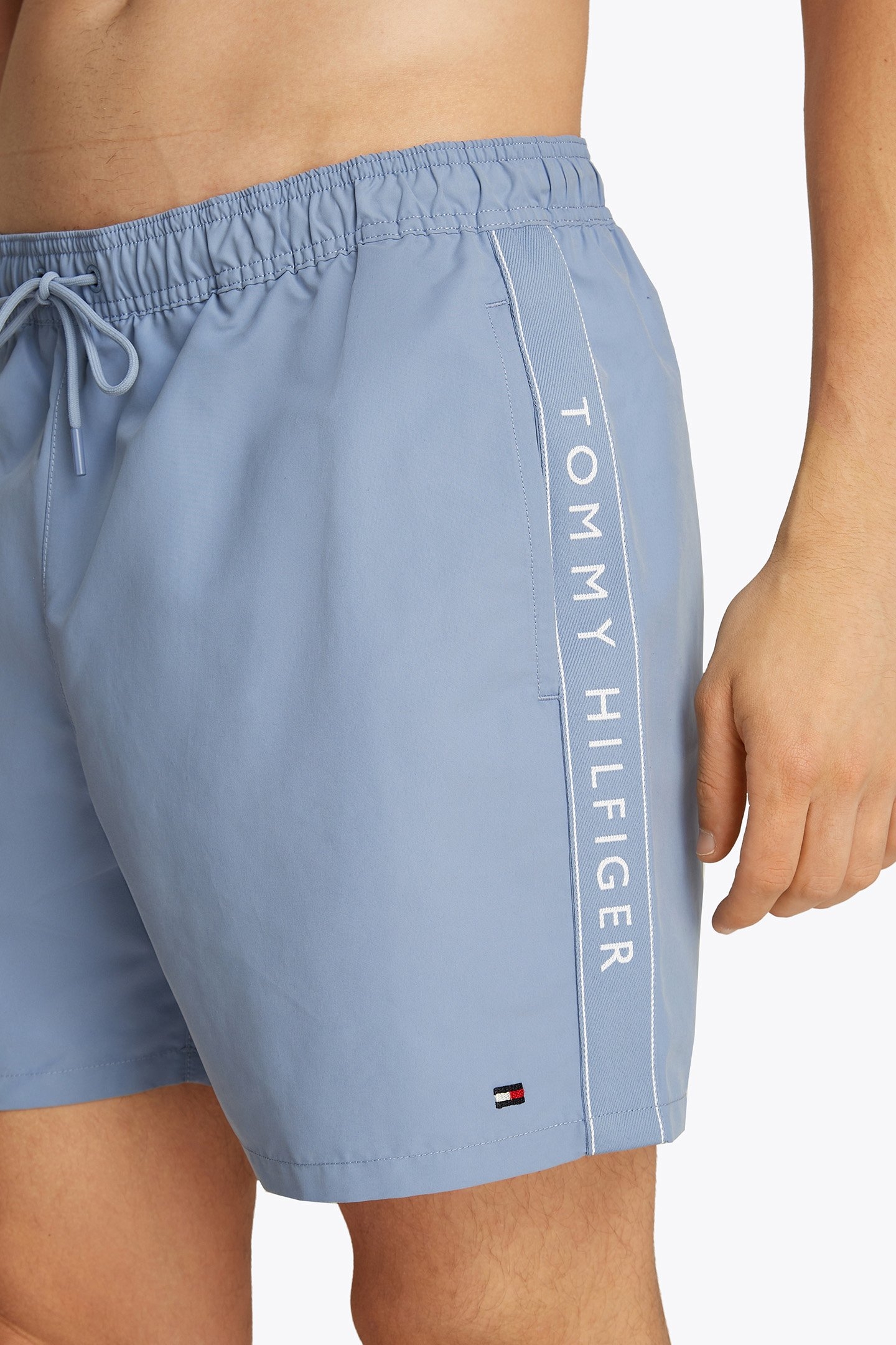 MEDIUM DRAWSTRING SLIM FIT MEN'S SWIM SHORTS BLUE 5