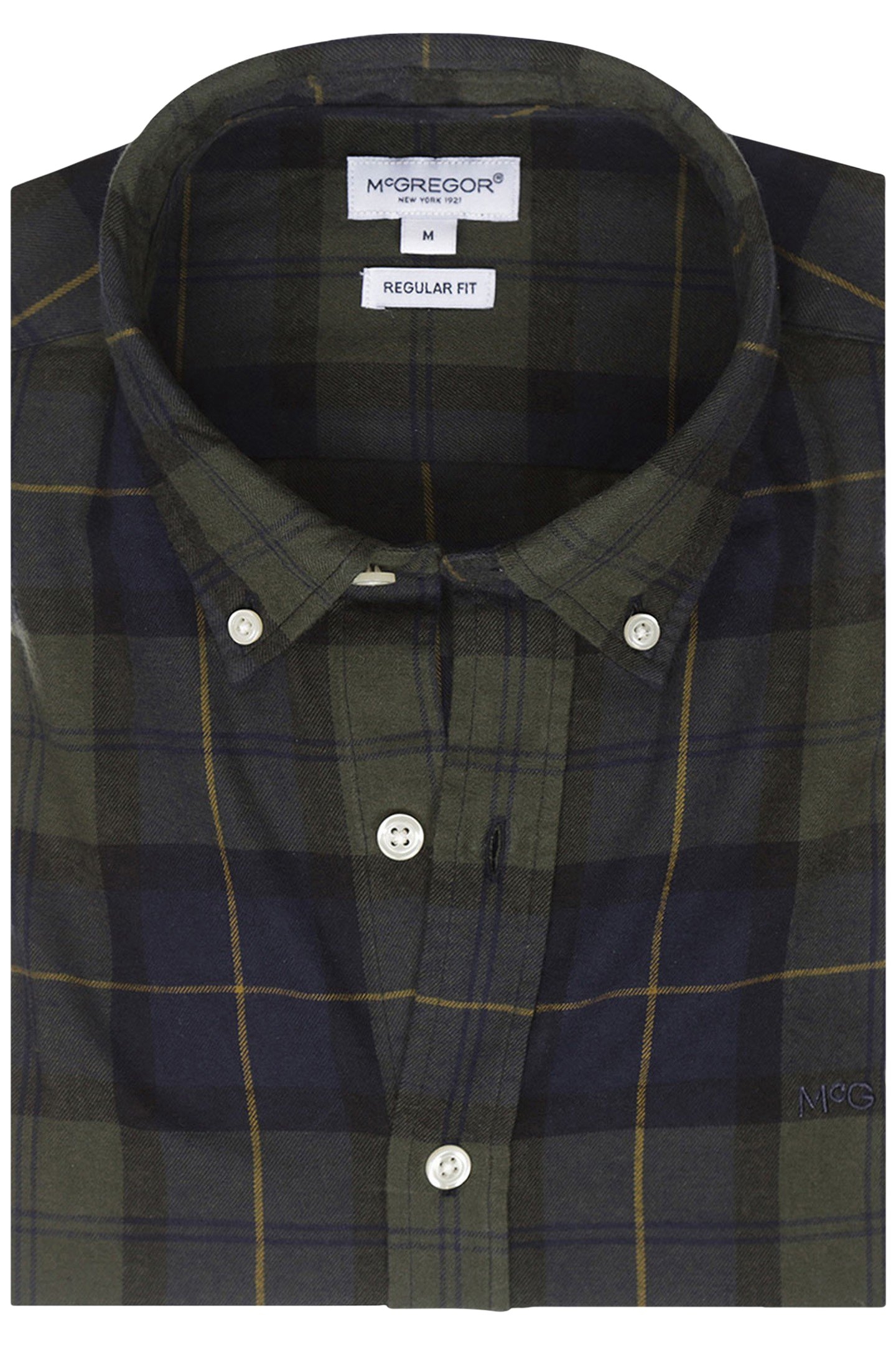 BIG CHECK SHIRT PINE GREEN 3