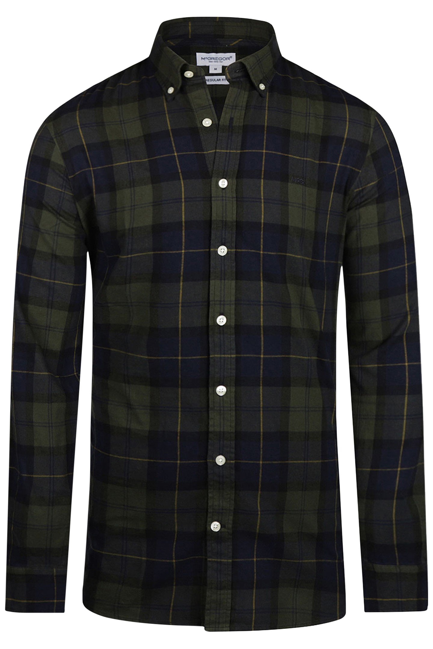 BIG CHECK SHIRT PINE GREEN 1