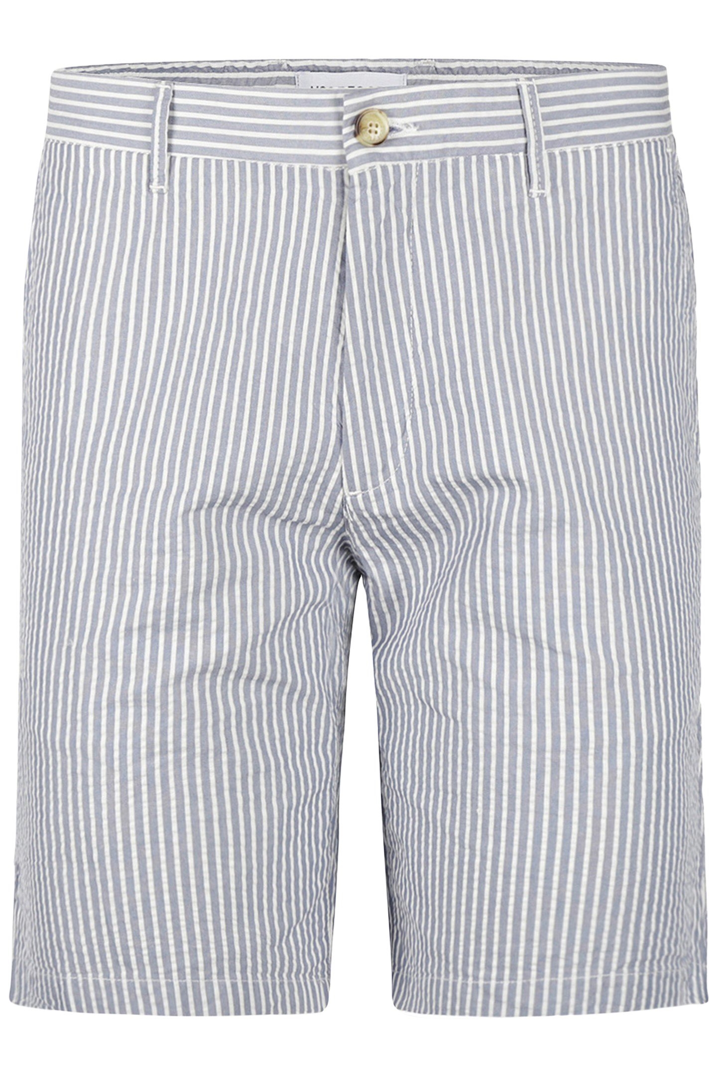 STRIPED SEERSUCKER SHORT MEDIUM BLUE 3
