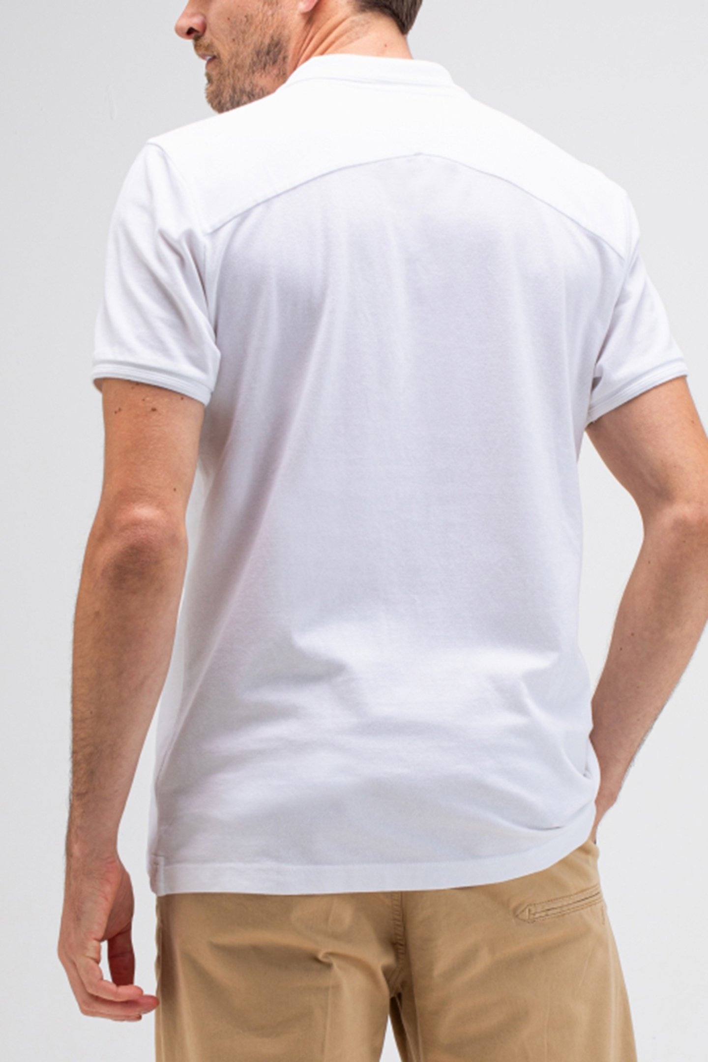 CLASSIC COMFORT POLO GRAND PRIX WHITE 2