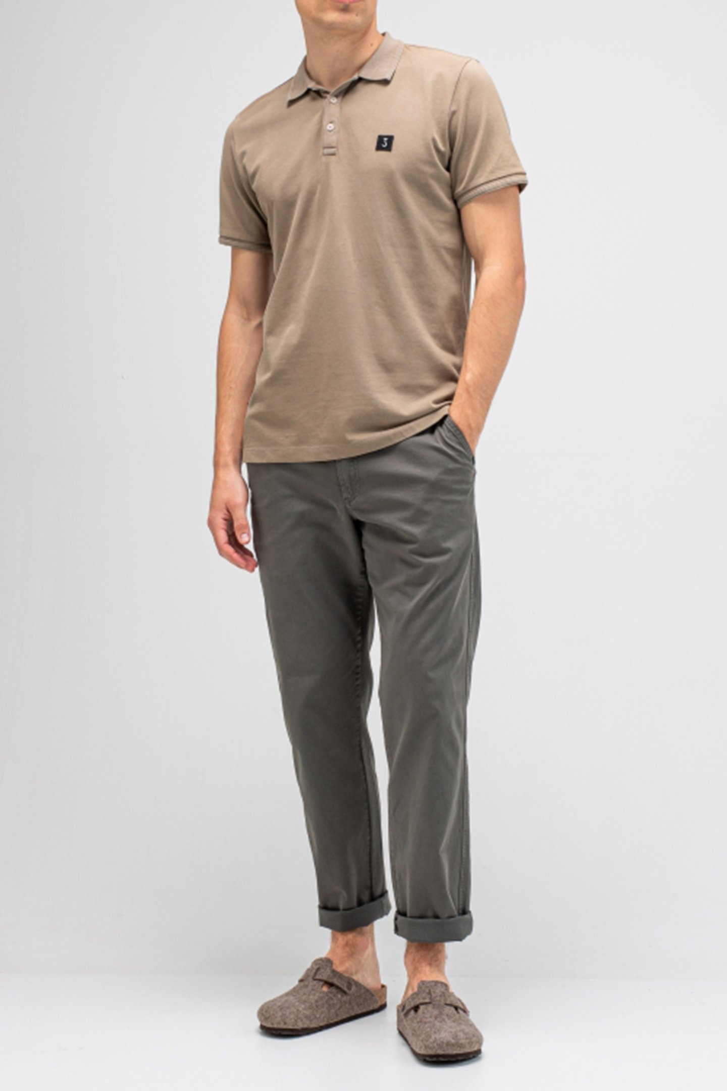 CLASSIC COMFORT POLO CASABLANCA BEIGE 3