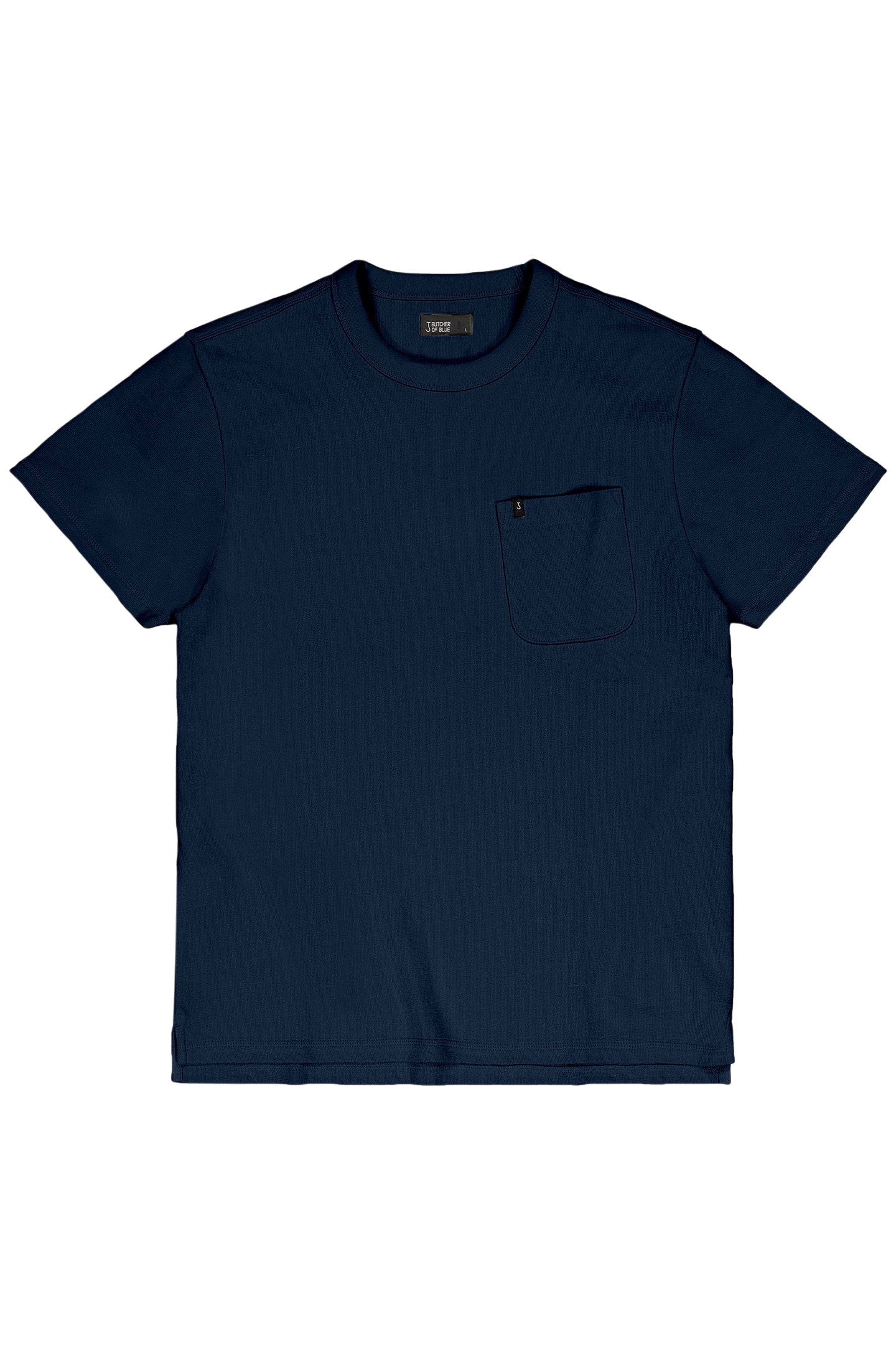ADRIEN LOOSE PKT TEE ALASKA BLUE 3